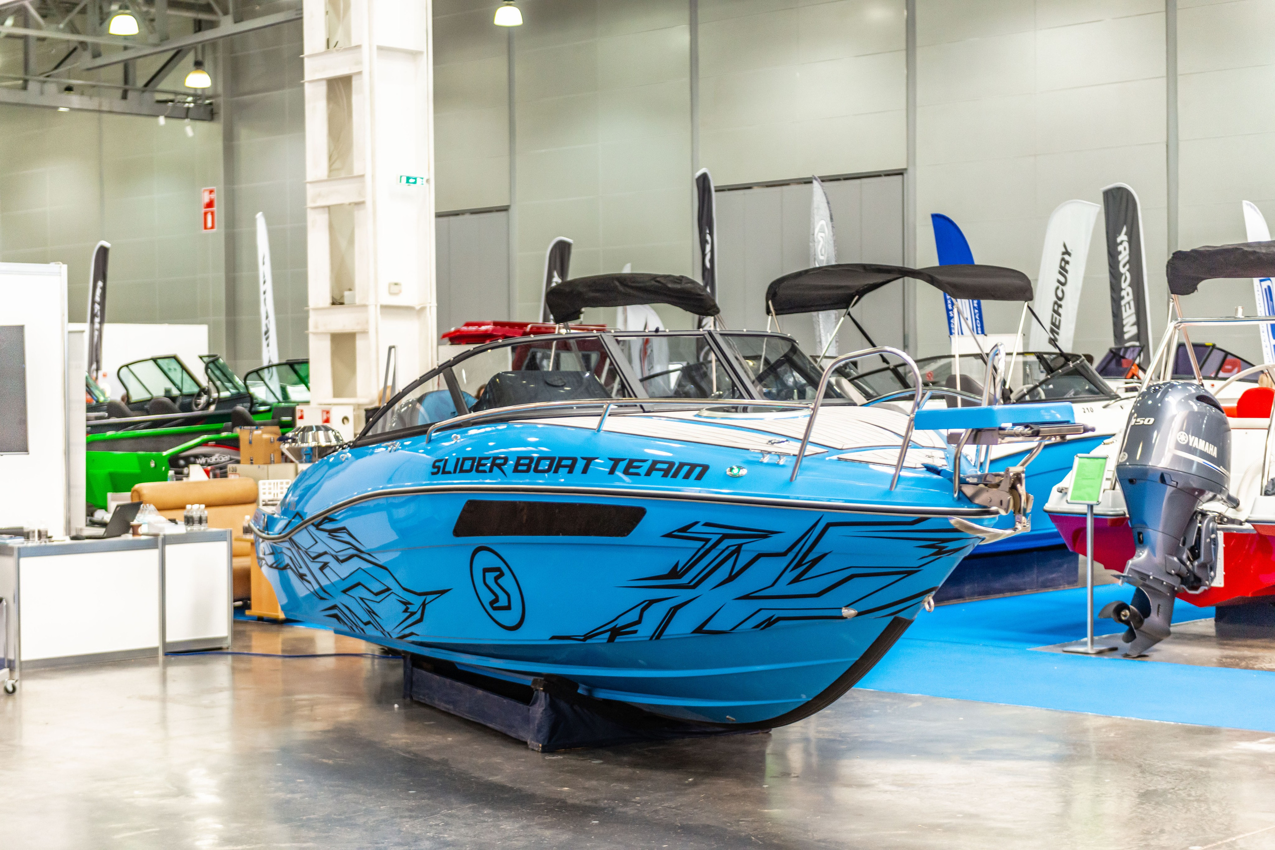 Фотосъемка лодок на Moscow Boat Show 2022. PHOTOGRAPHER QUINTANA ROO