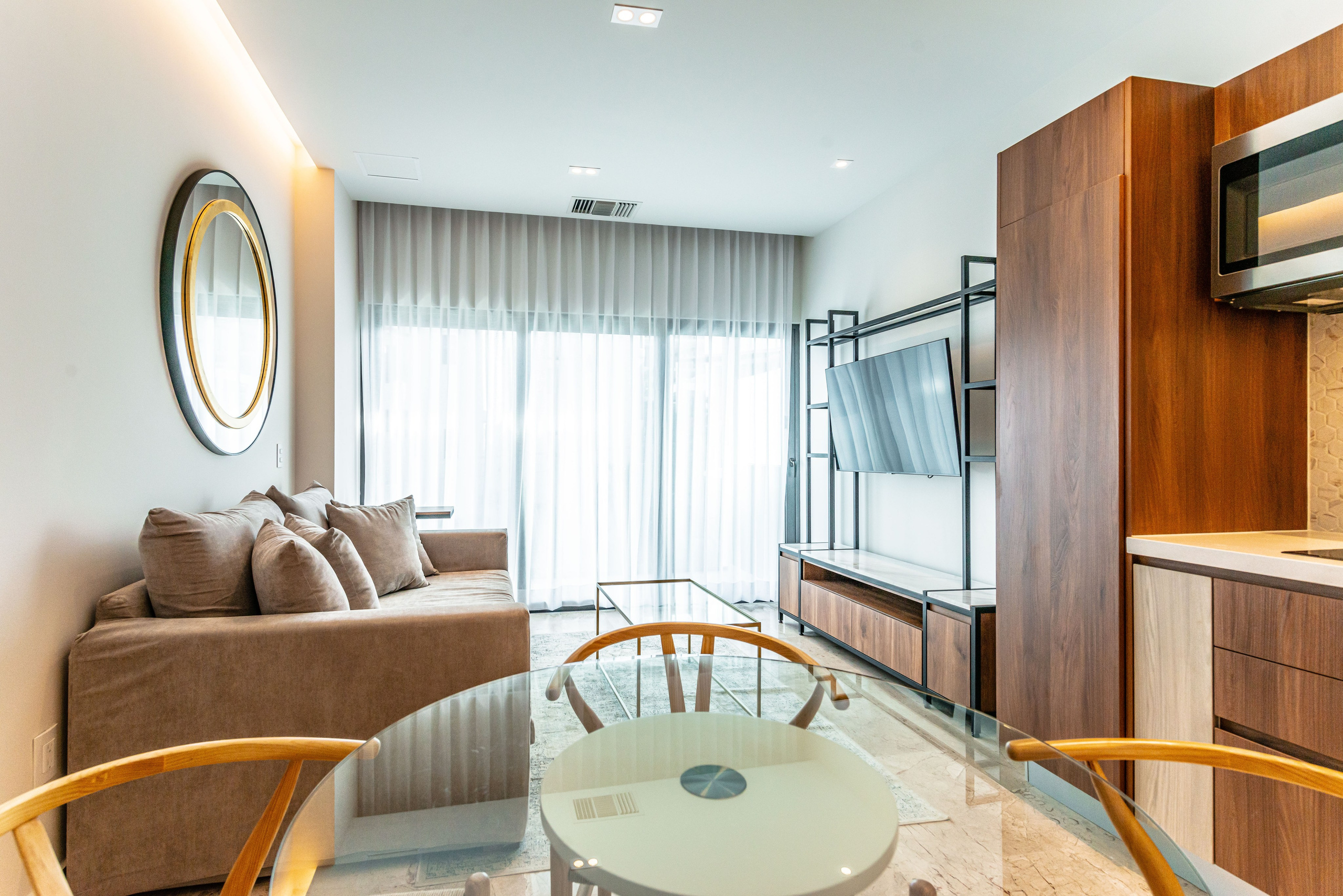 Fotografía de Interiores de Apartamentos en Playa del Carmen, México. FOTÓGRAFO MÉXICO QUINTANA ROO