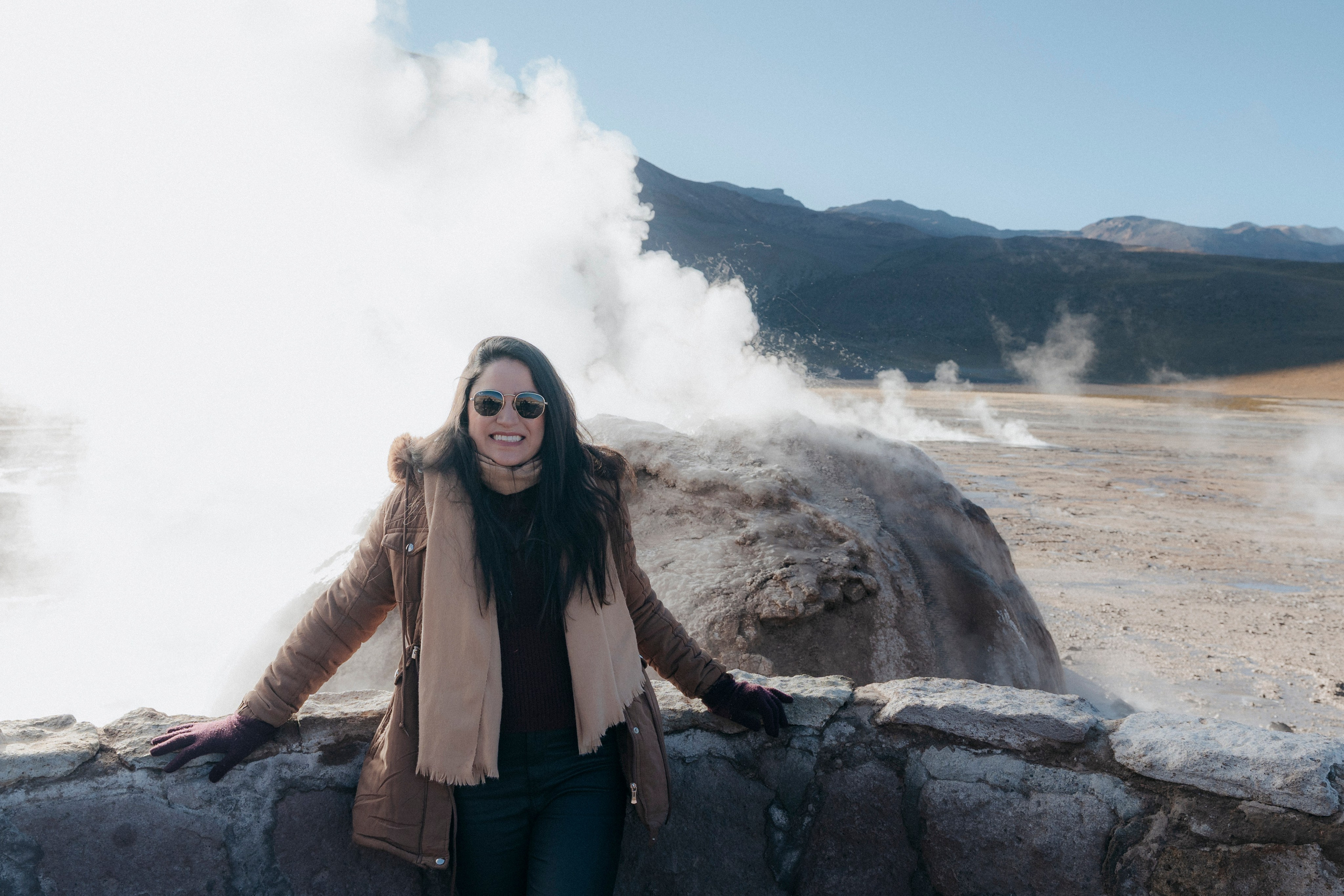 Cobertura de passeio — Geyser el Tatio. Fotógrafo em San Pedro de Atacama