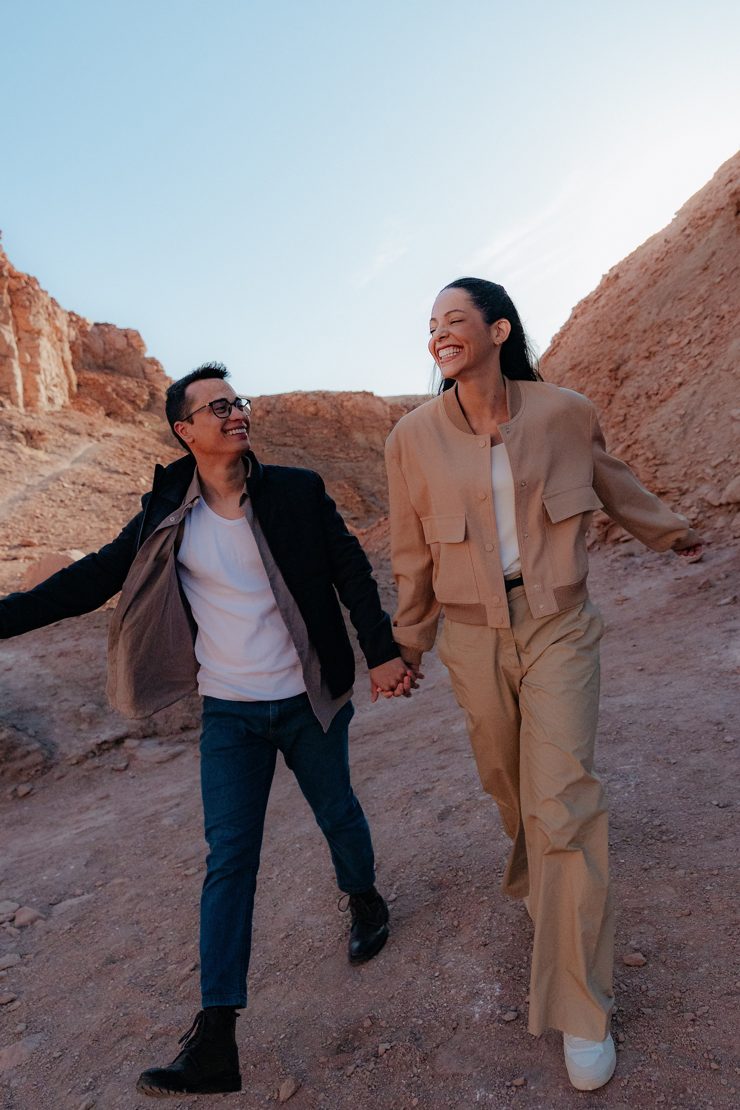 Vale dos Cogumelos — Sessão casual. Fotógrafo em San Pedro de Atacama