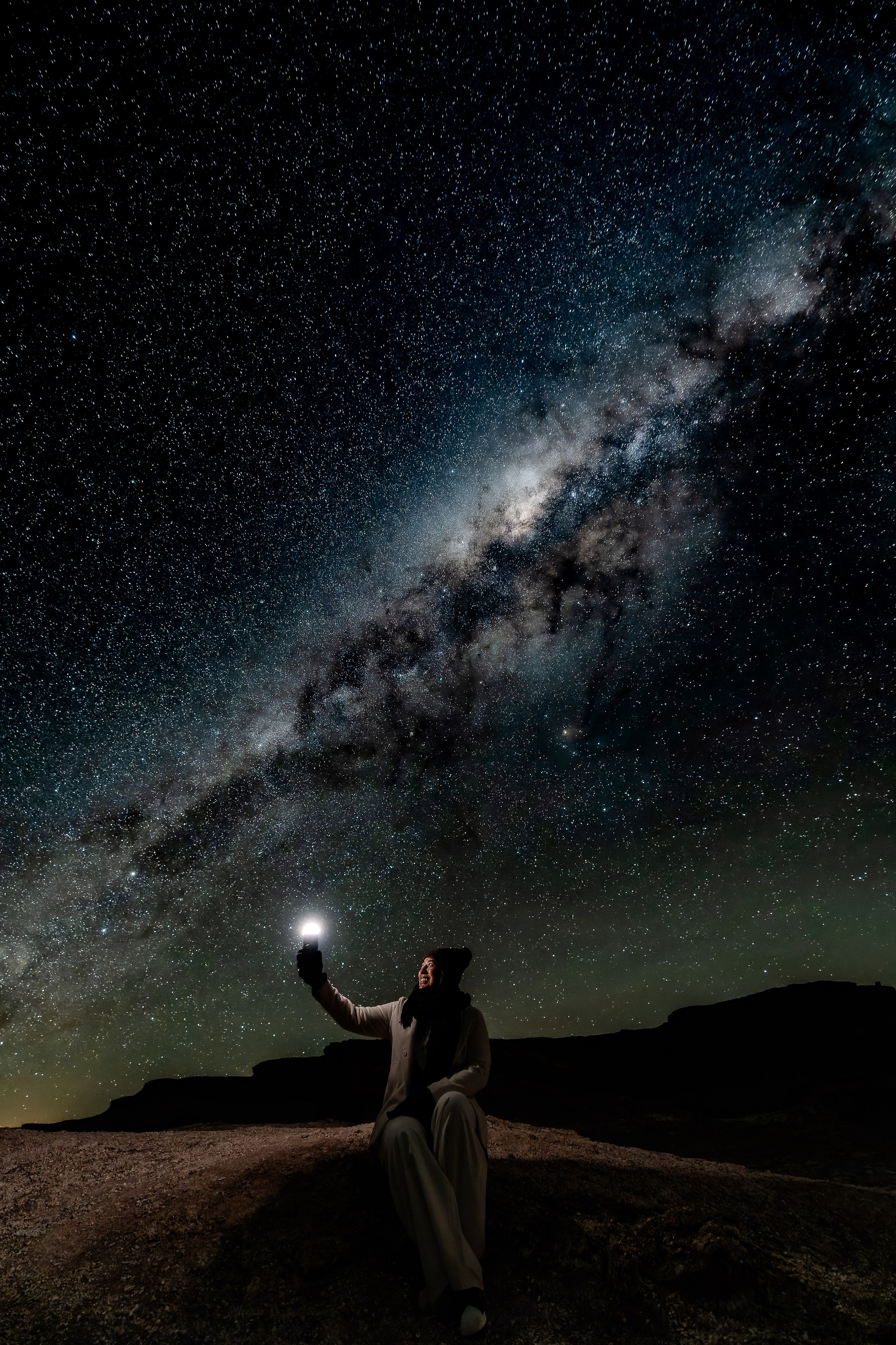 Vallecito Noturno — Experiência Astrofotográfica. Fotógrafo em San Pedro de Atacama