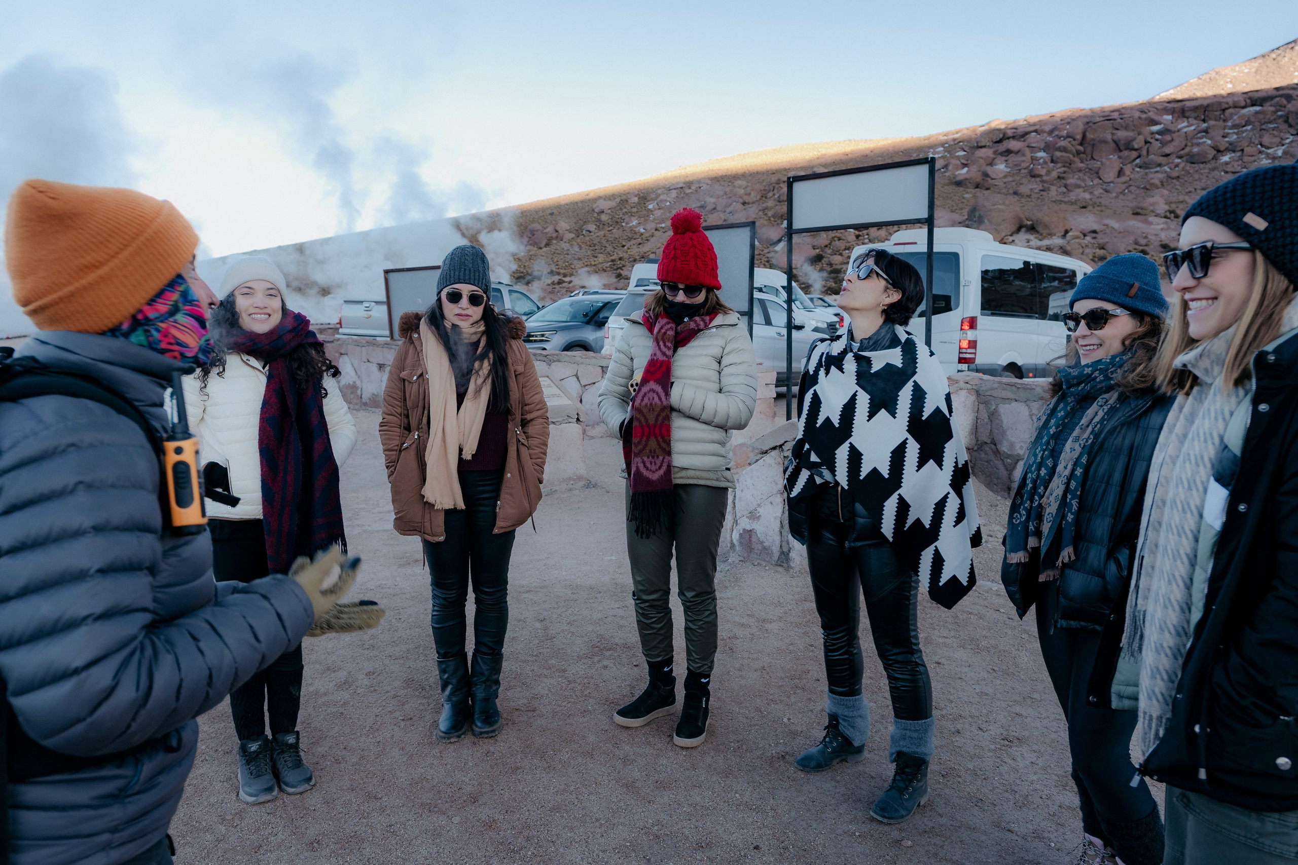 Cobertura de passeio — Geyser el Tatio. Fotógrafo em San Pedro de Atacama