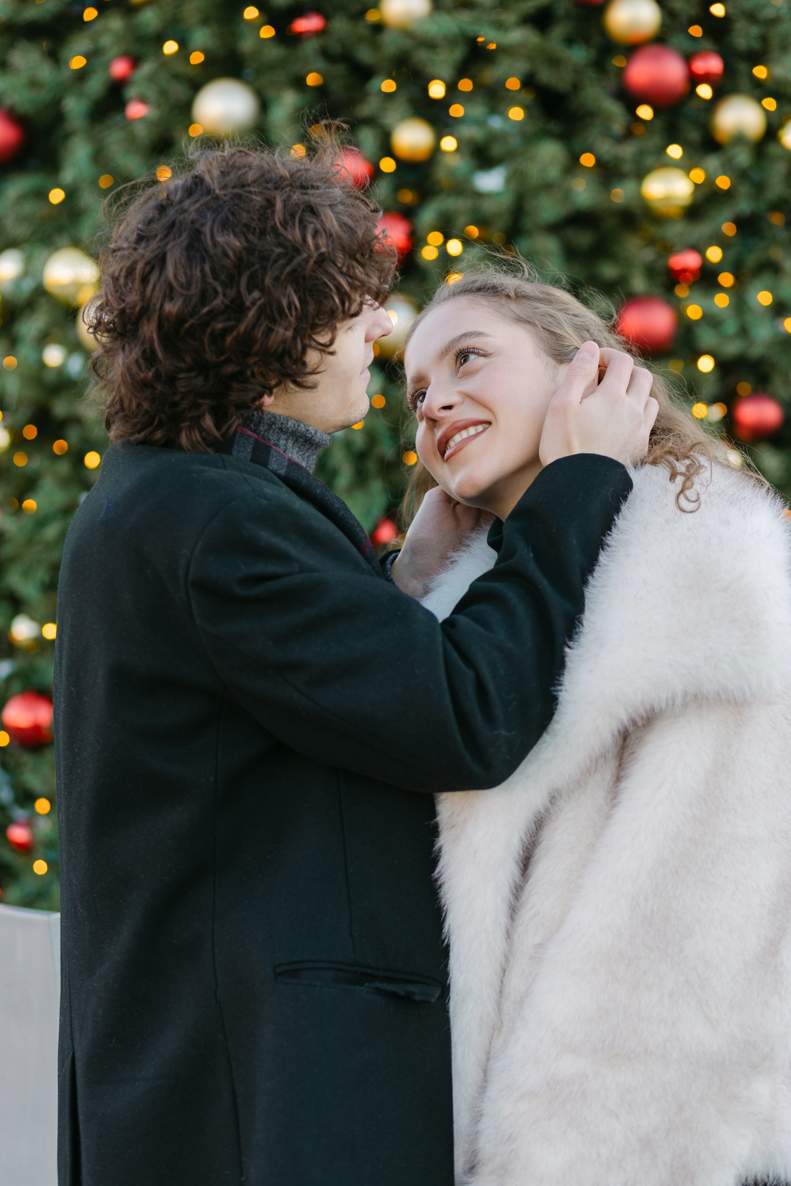 Christmas magic together. Photographer Elvira Hryshchenko