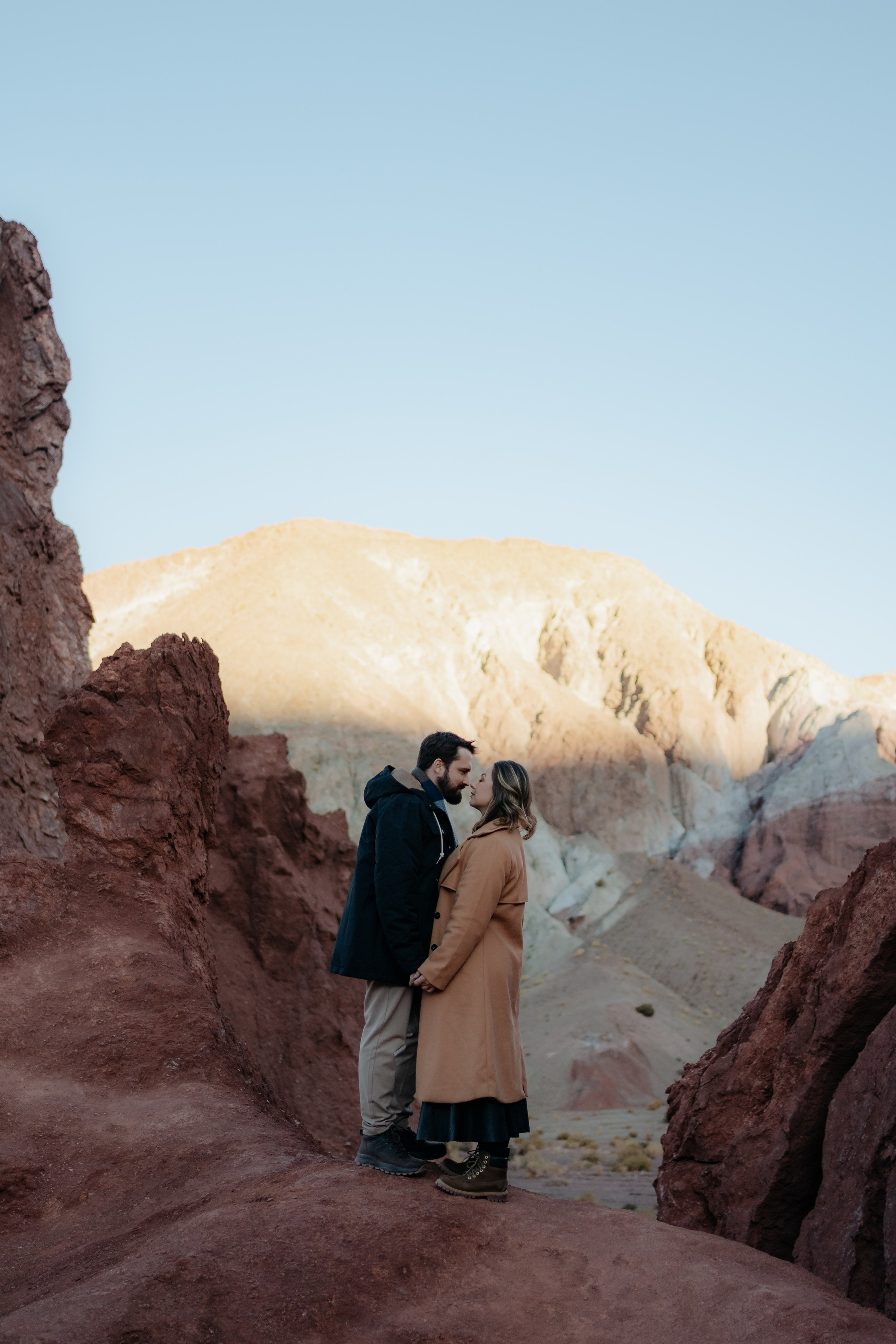 Vale do Arcoíris — Ensaio casual. Fotógrafo em San Pedro de Atacama