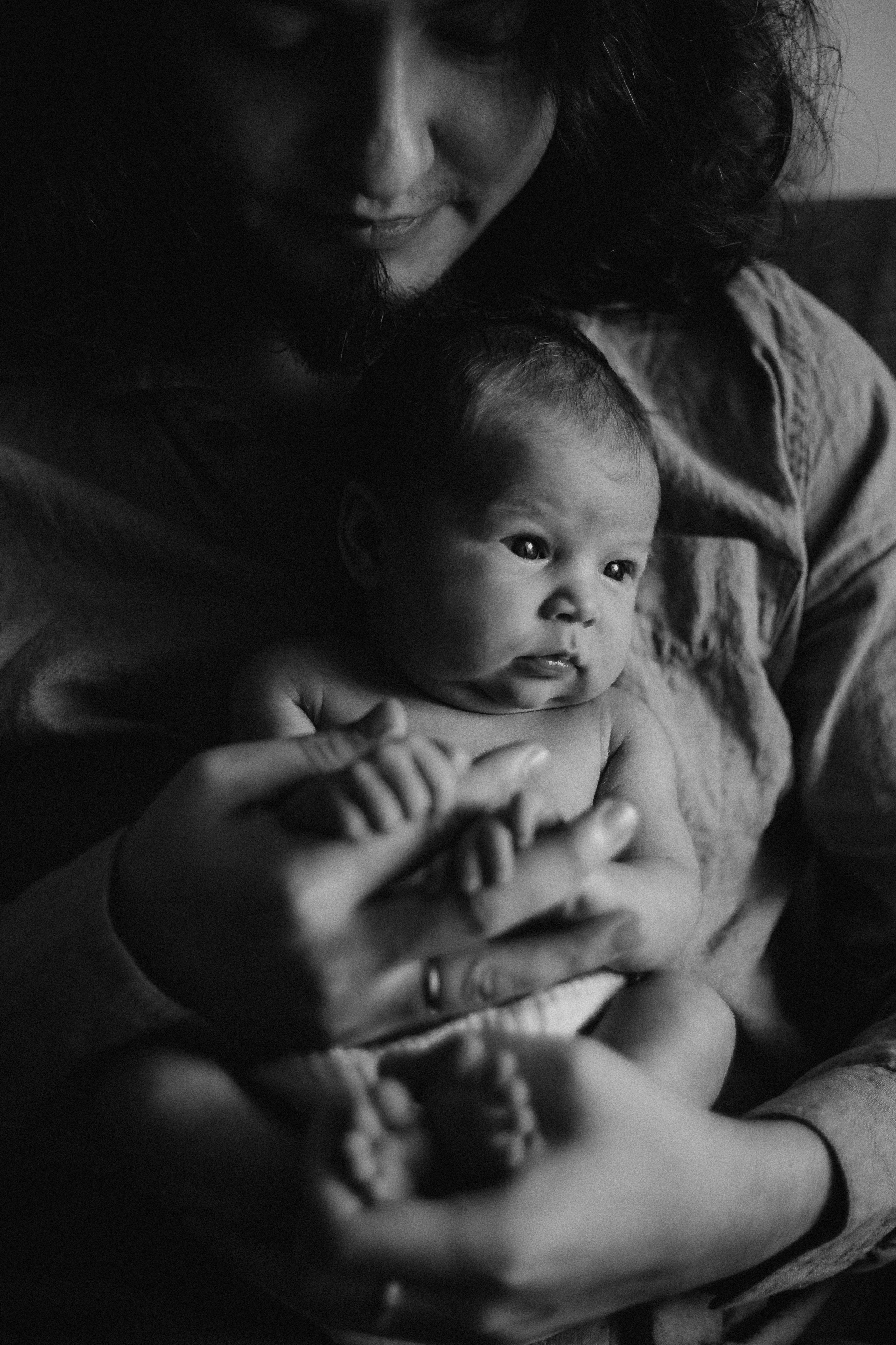 Luna 7 days. Fotografa documental de familia e nascimento em Florianópolis SC Daria Ermolaev