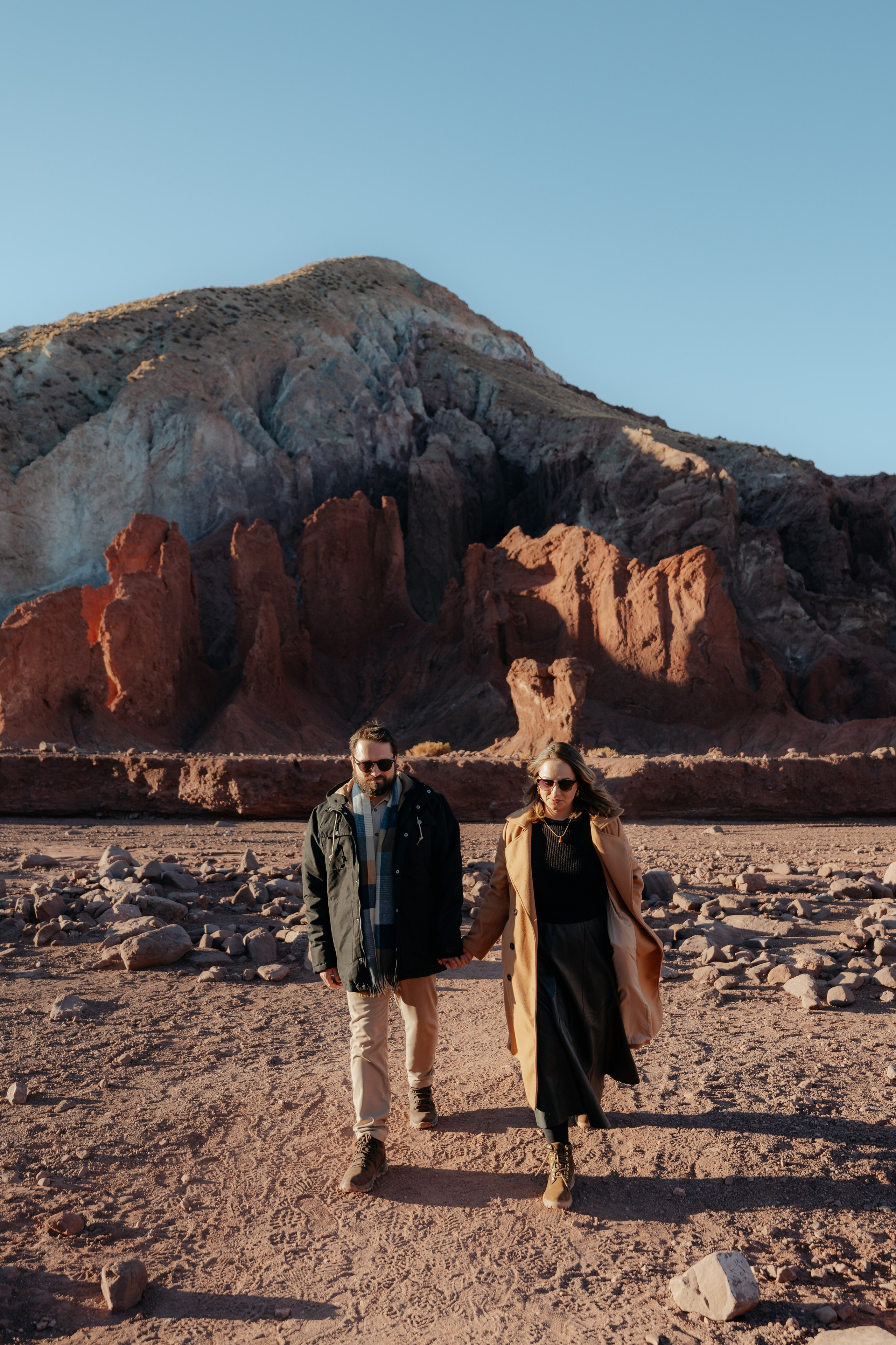 Vale do Arcoíris — Ensaio casual. Fotógrafo em San Pedro de Atacama