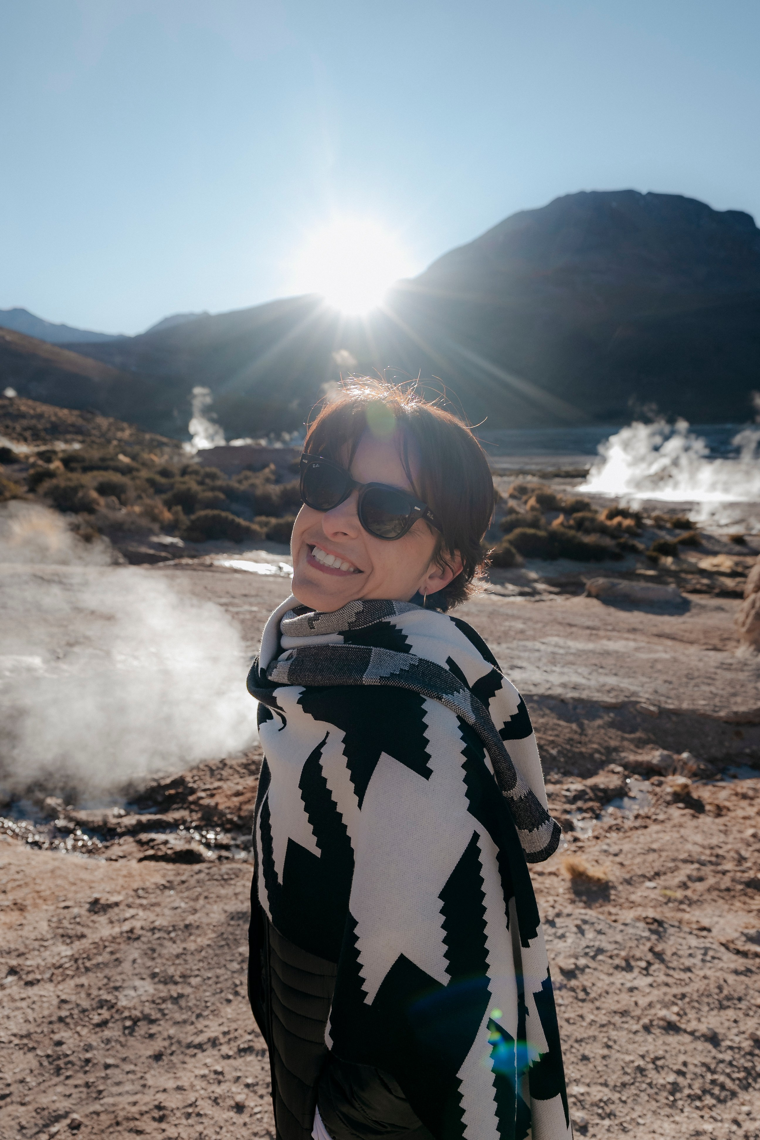 Cobertura de passeio — Geyser el Tatio. Fotógrafo em San Pedro de Atacama