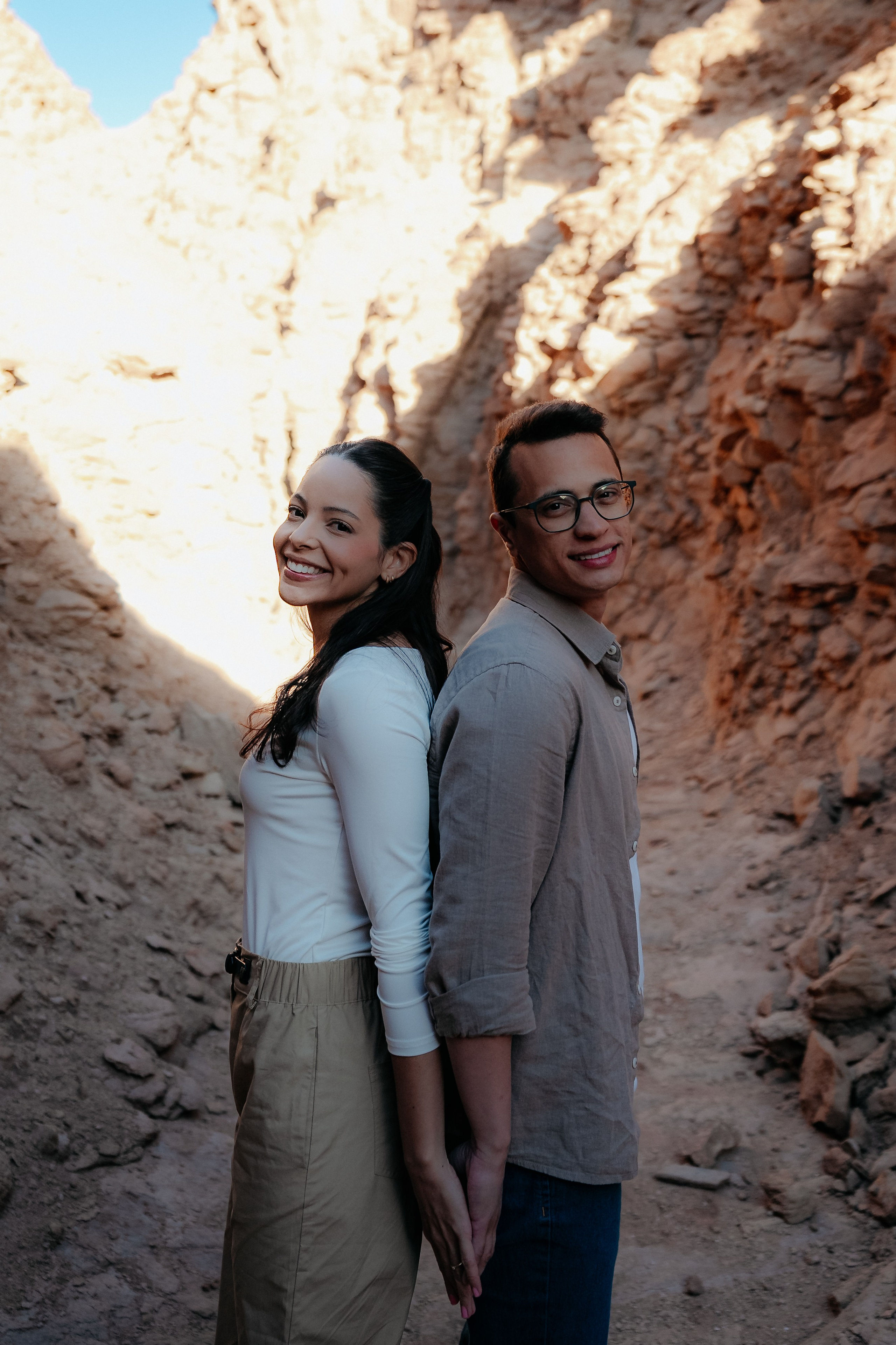 Vale dos Cogumelos — Sessão casual. Fotógrafo em San Pedro de Atacama