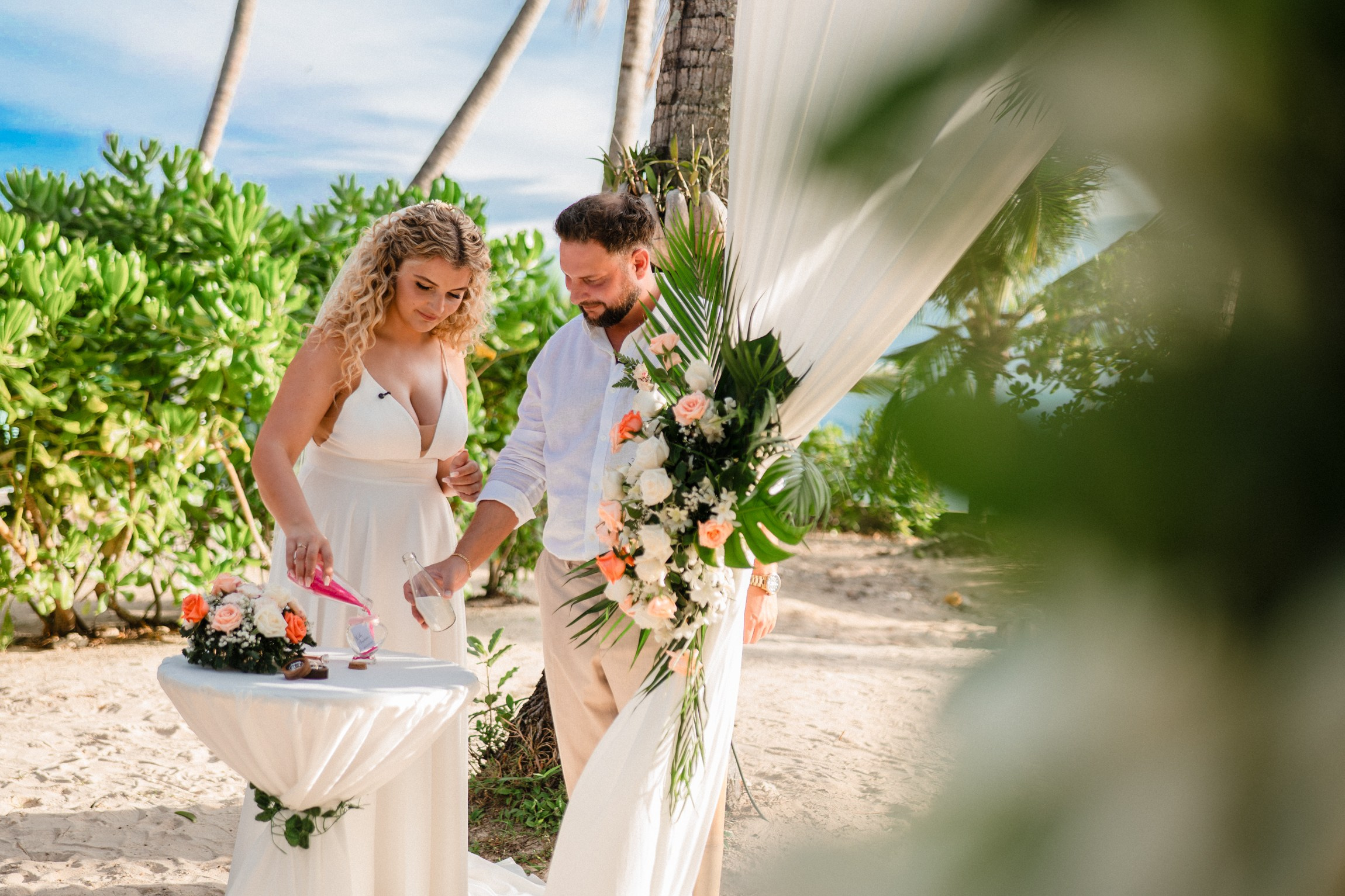 Tropical Wedding Celebration
