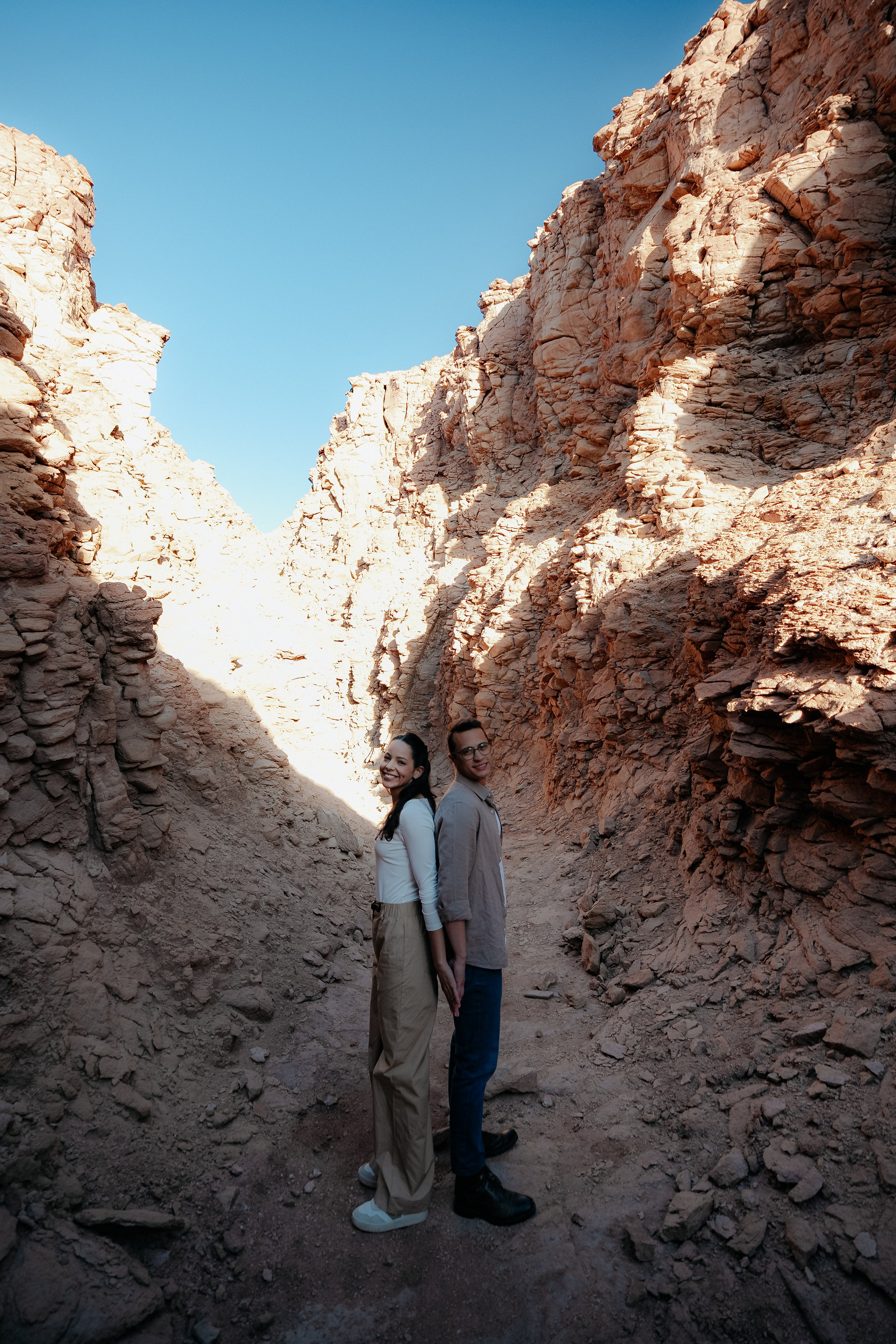 Vale dos Cogumelos — Sessão casual. Fotógrafo em San Pedro de Atacama