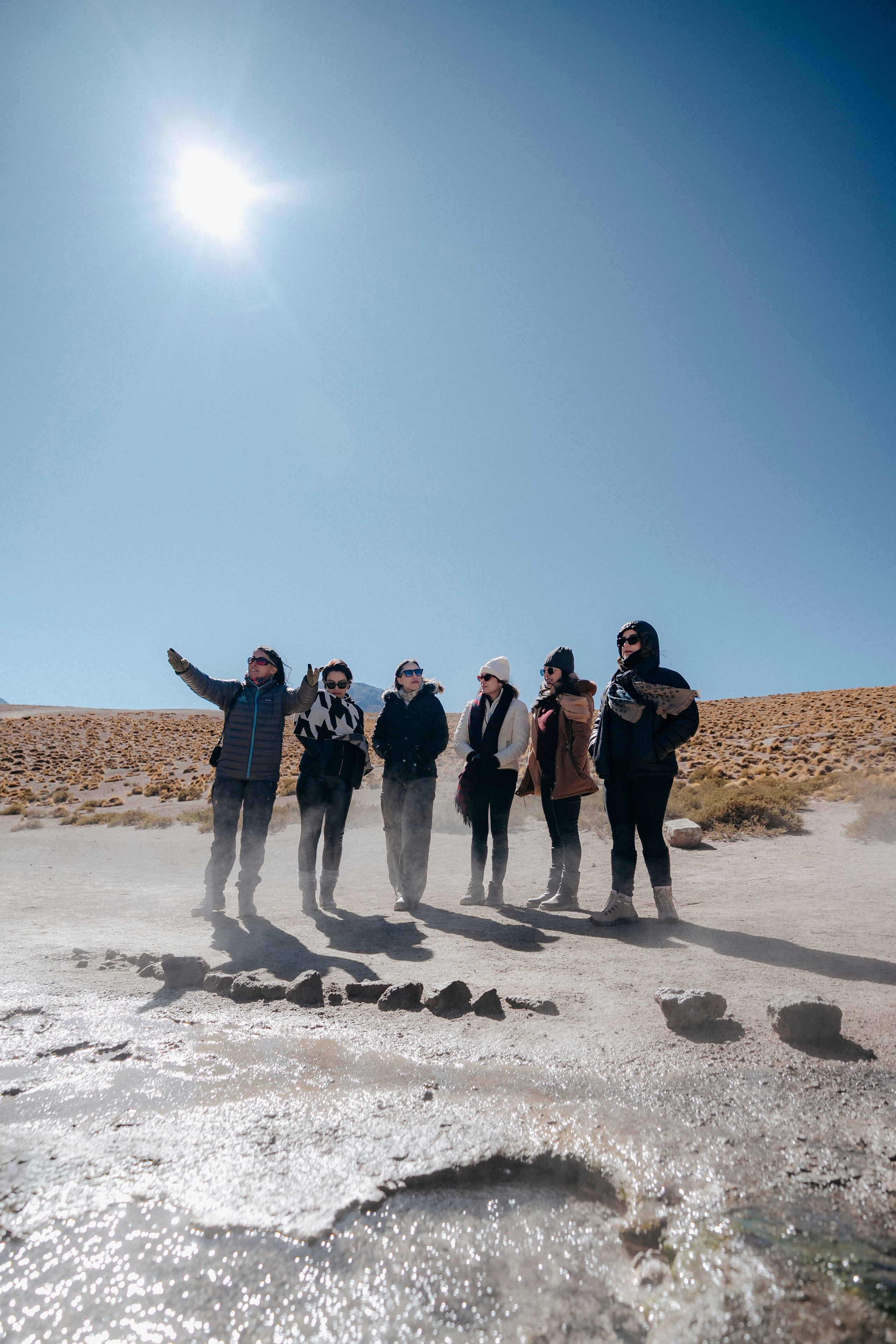 Cobertura de passeio — Geyser el Tatio. Fotógrafo em San Pedro de Atacama
