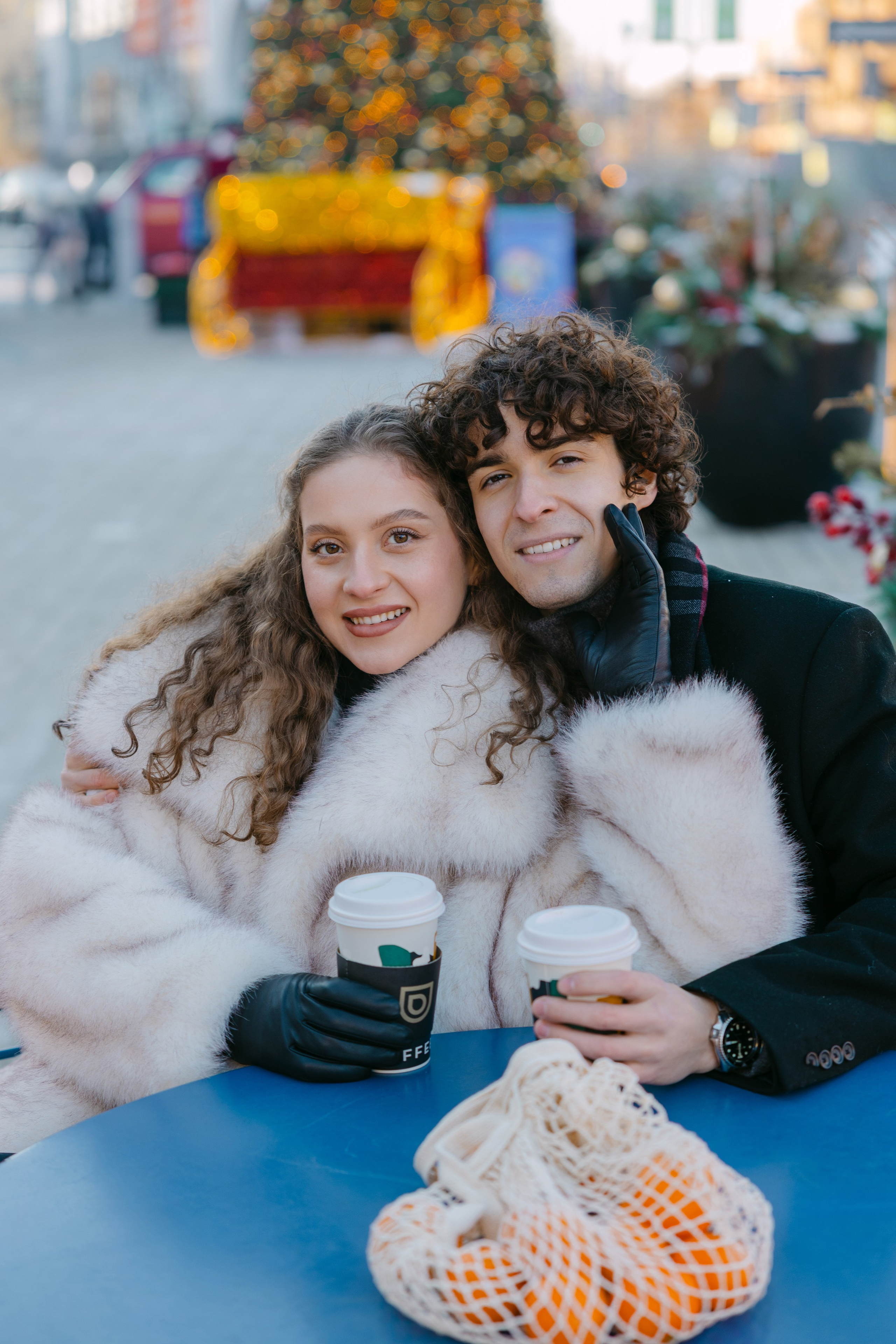 Christmas magic together. Photographer Elvira Hryshchenko