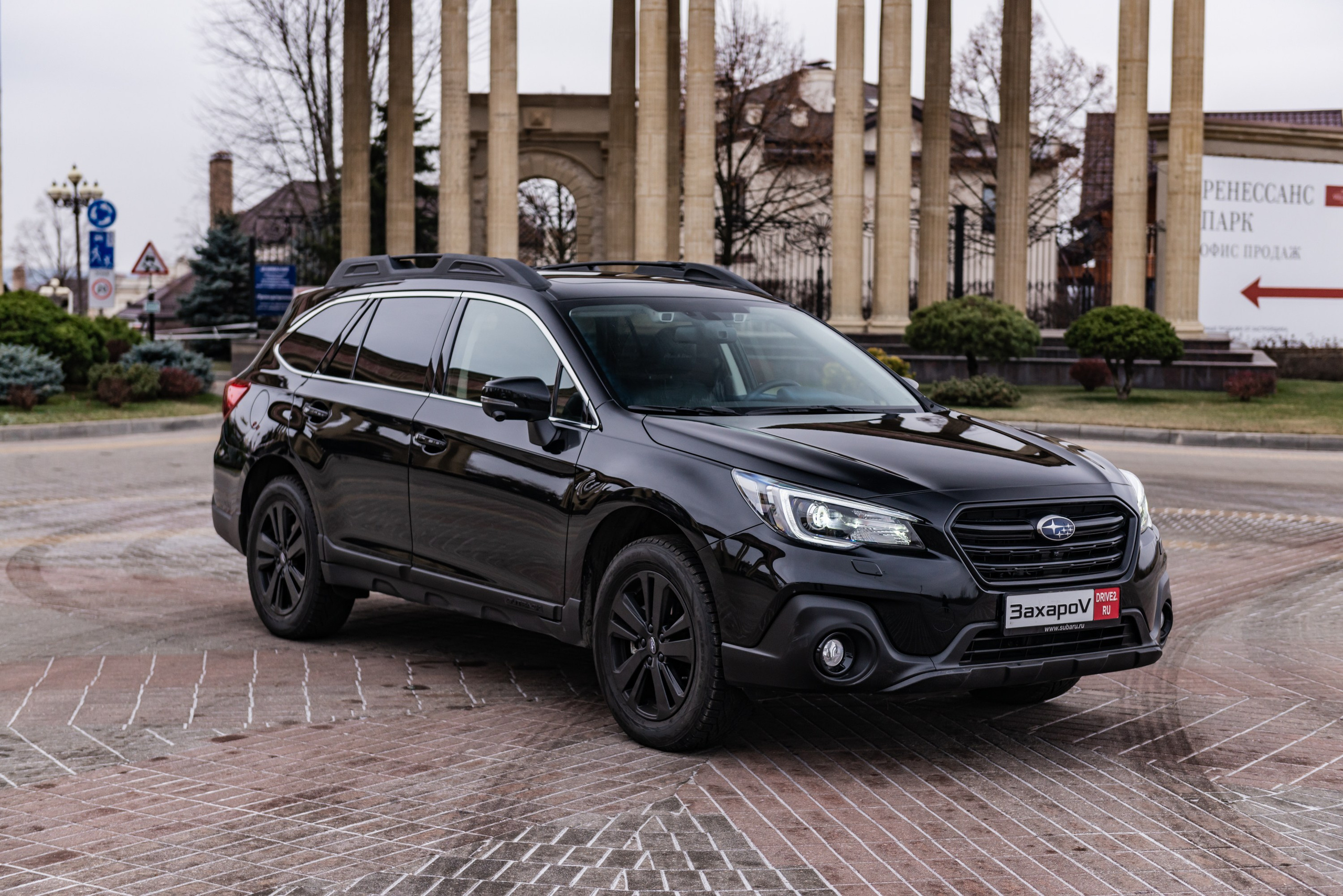 Автомобильная фотосъемка Subaru Outback Black Line. PHOTOGRAPHER QUINTANA ROO