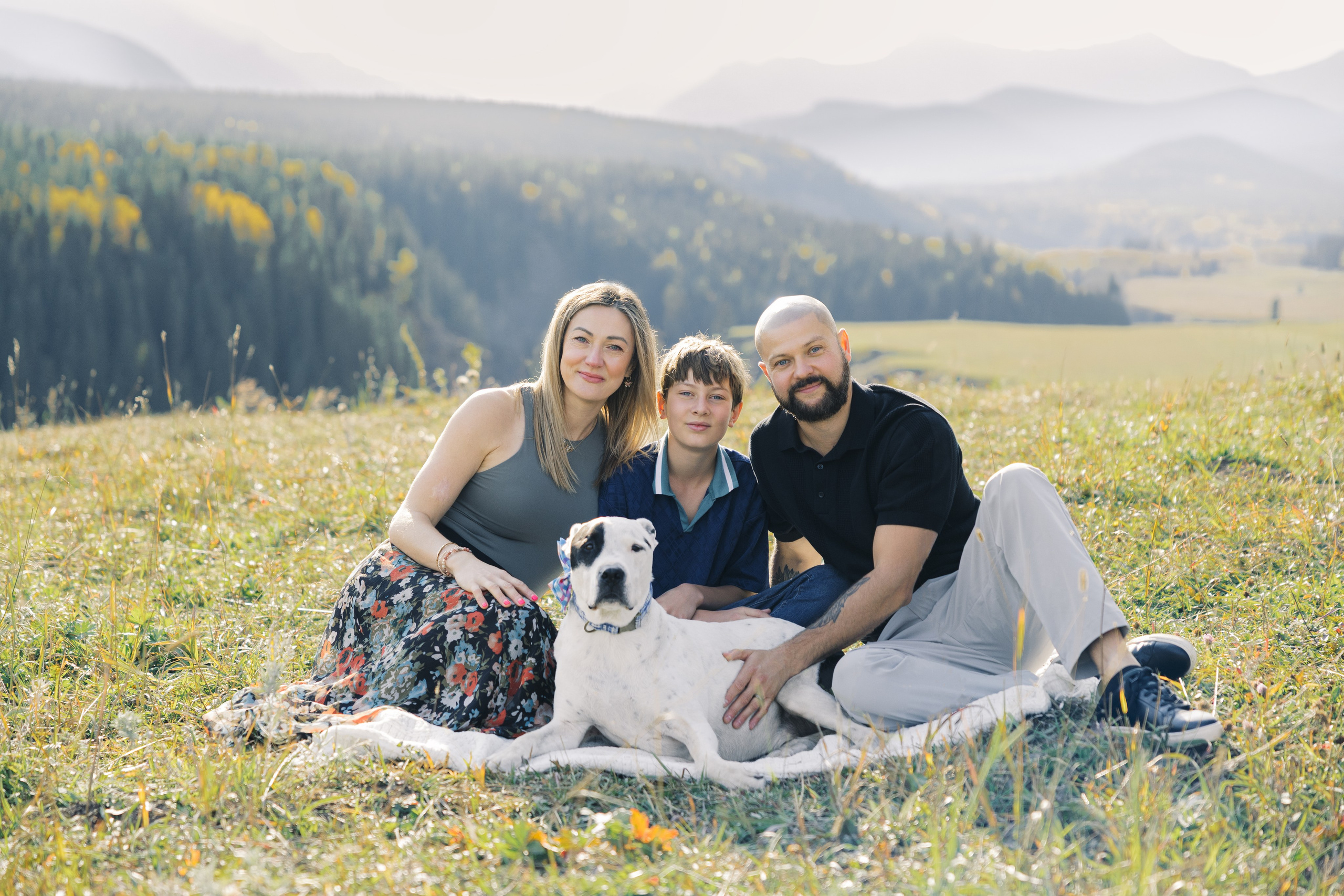 Aleksandra’s family. Photographer Elvira Hryshchenko