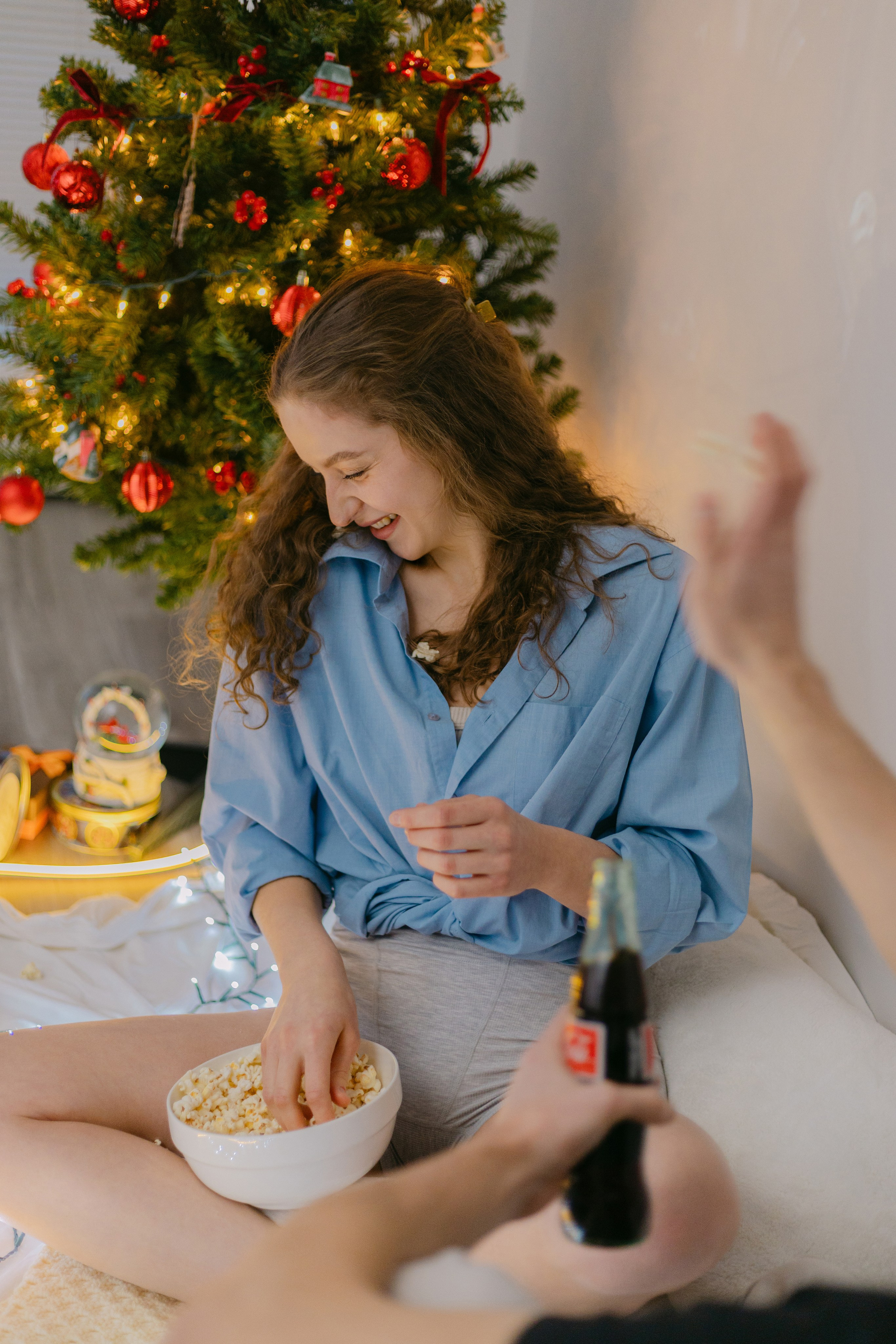 Christmas magic together. Photographer Elvira Hryshchenko
