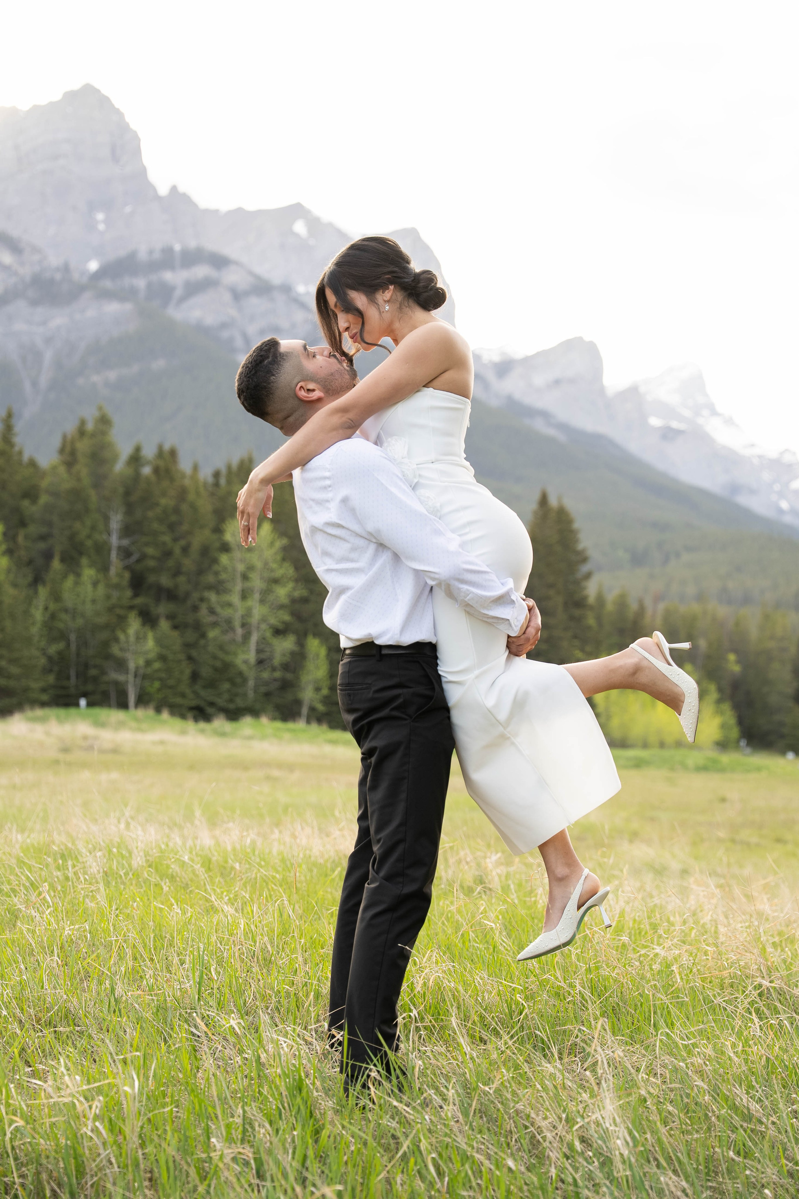 Quarry Lake Park — Canmore -Lina & Moises. Ching Li Photography