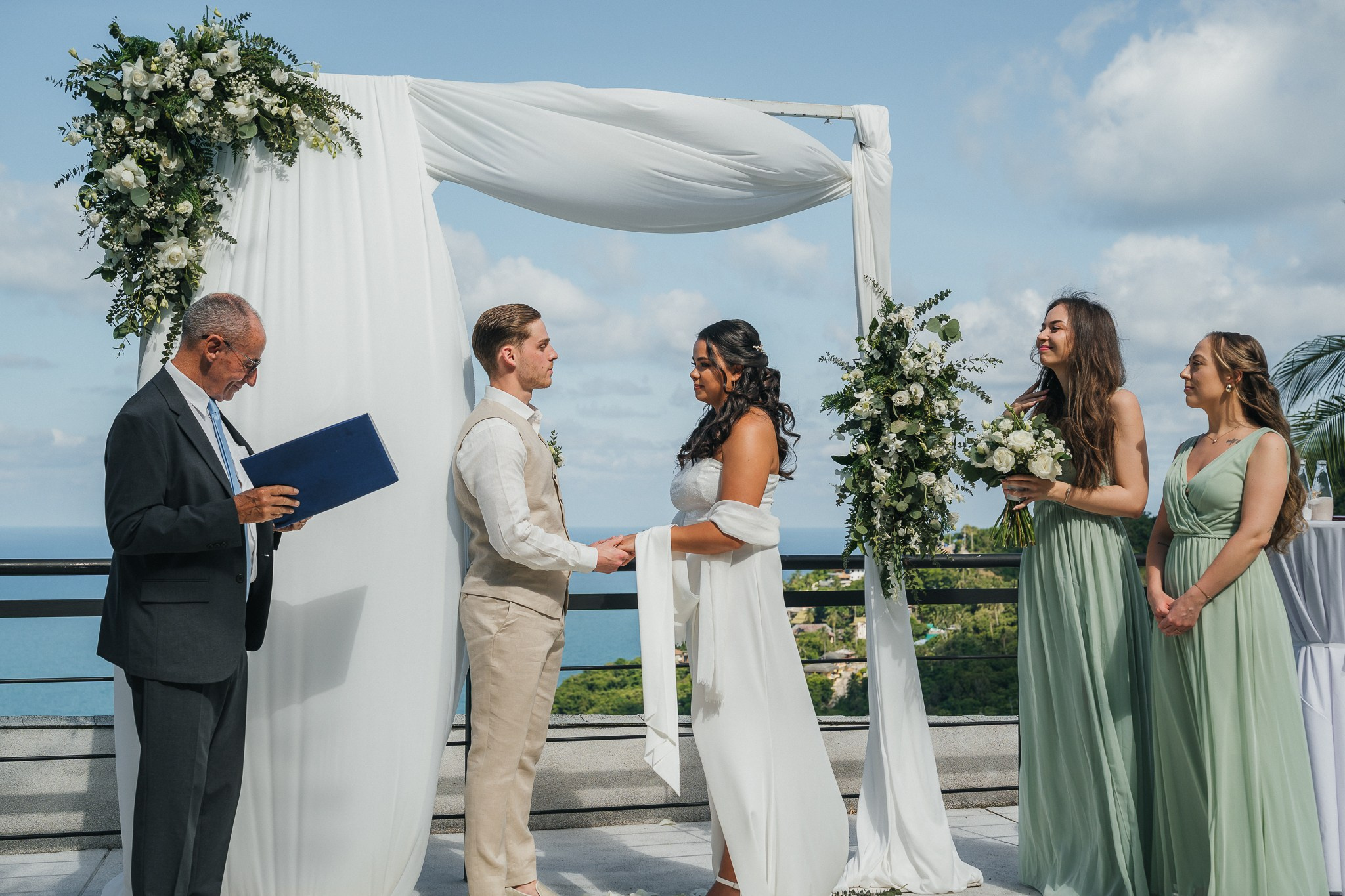 Wedding Reception at Villa Samui