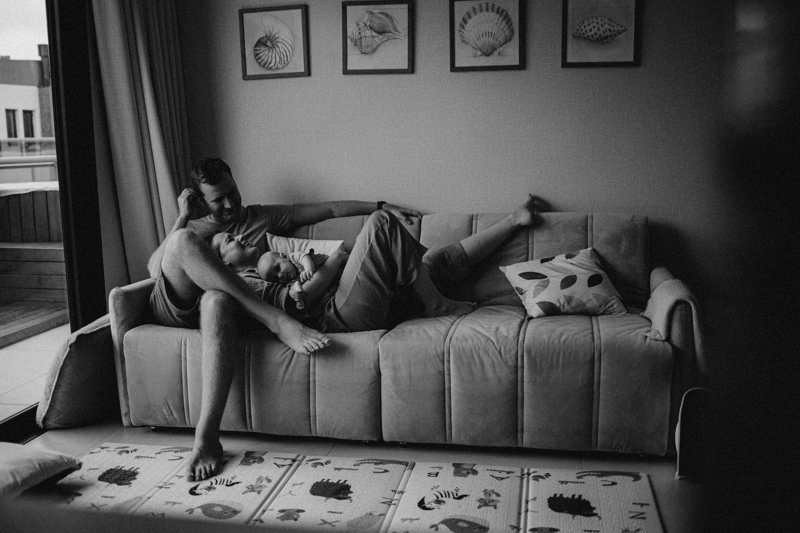 Kira’s 6 Month’s. Fotografa documental de familia e nascimento em Florianópolis SC Daria Ermolaev