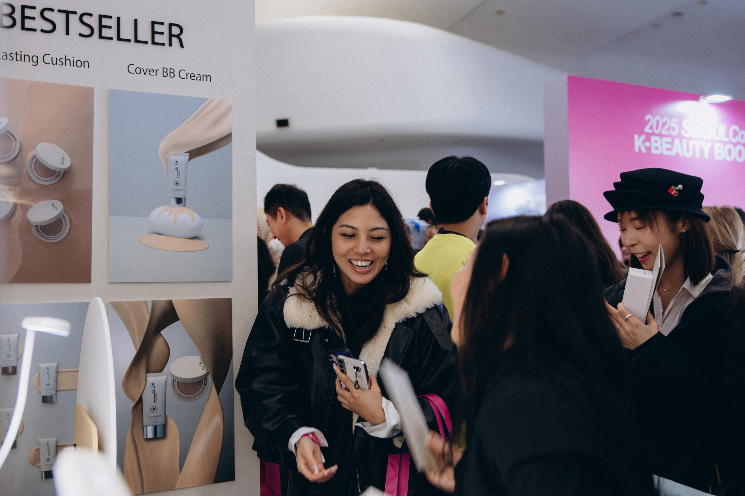 Seoul beauty expo 2025 (Black Rice). Портретный фотограф в Южной Корее Ольга Лян