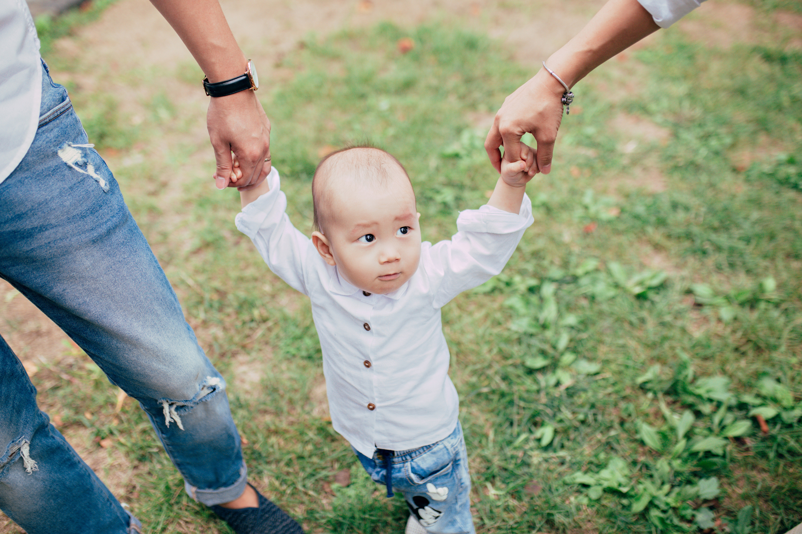 Christian — 1 year. Portrait photographer in South Korea Olga Lian