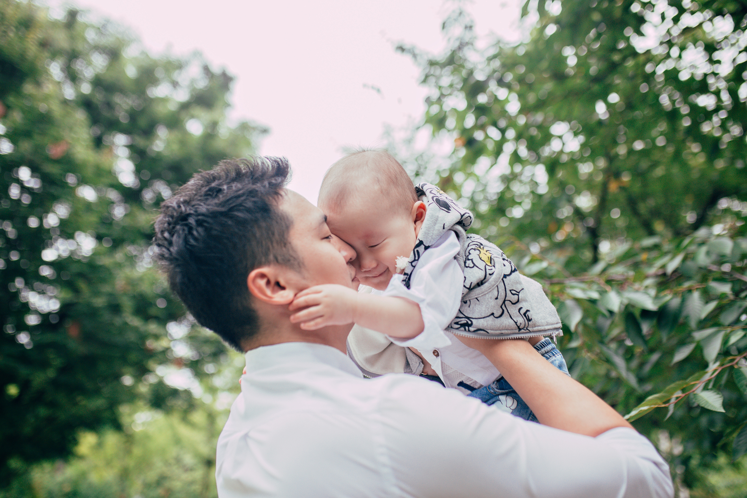 Christian — 1 year. Portrait photographer in South Korea Olga Lian