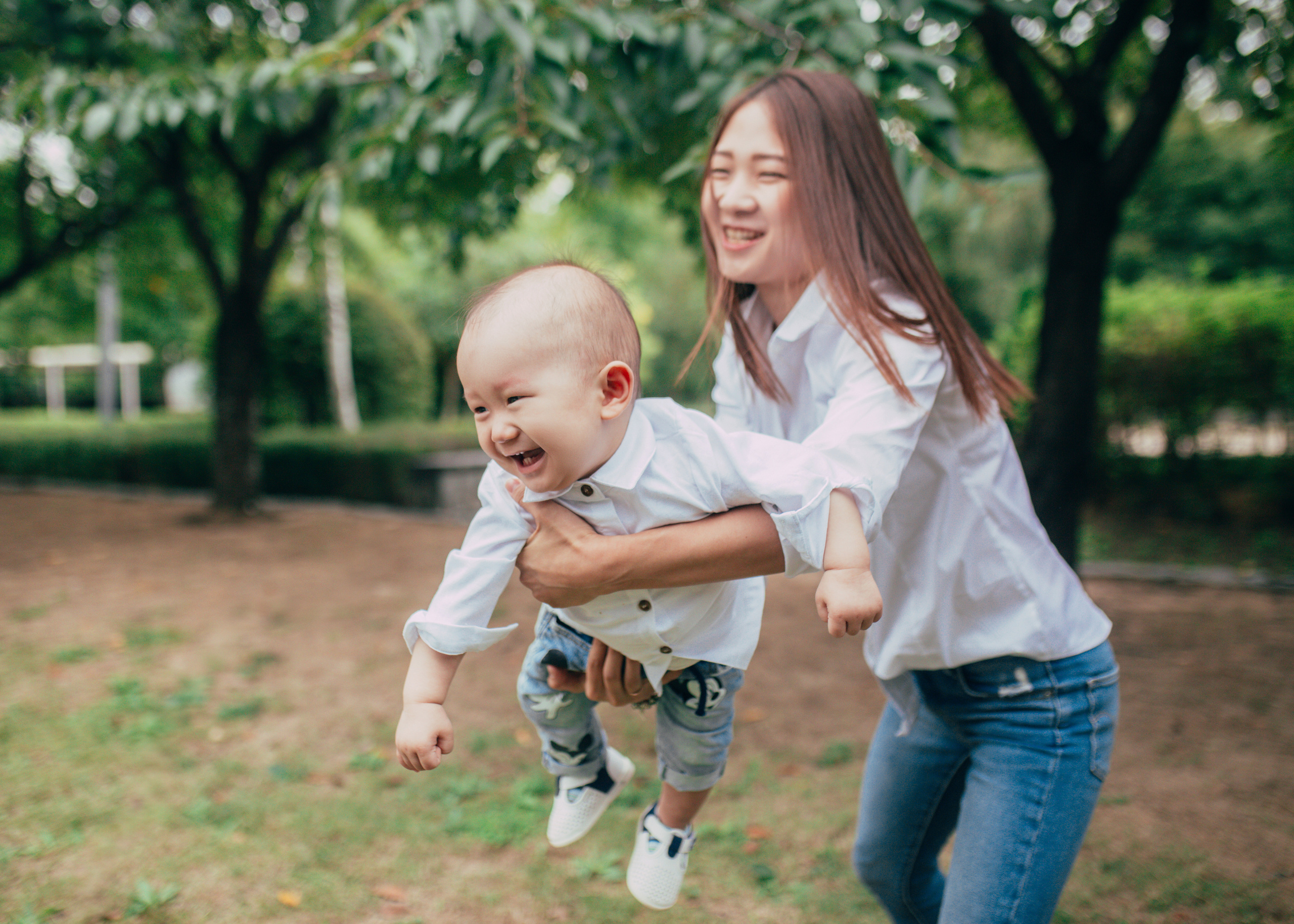 Christian — 1 year. Portrait photographer in South Korea Olga Lian