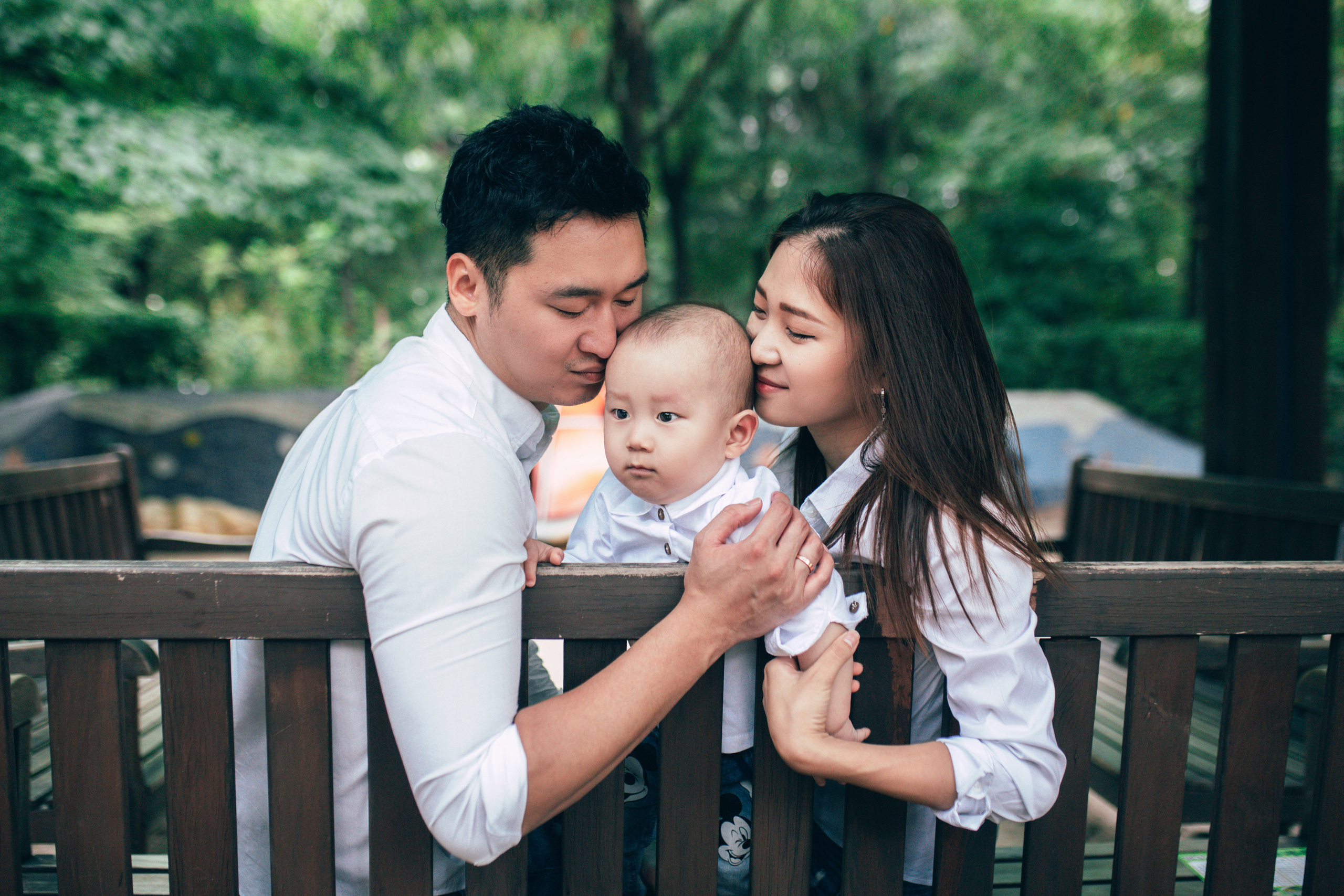 Christian — 1 year. Portrait photographer in South Korea Olga Lian