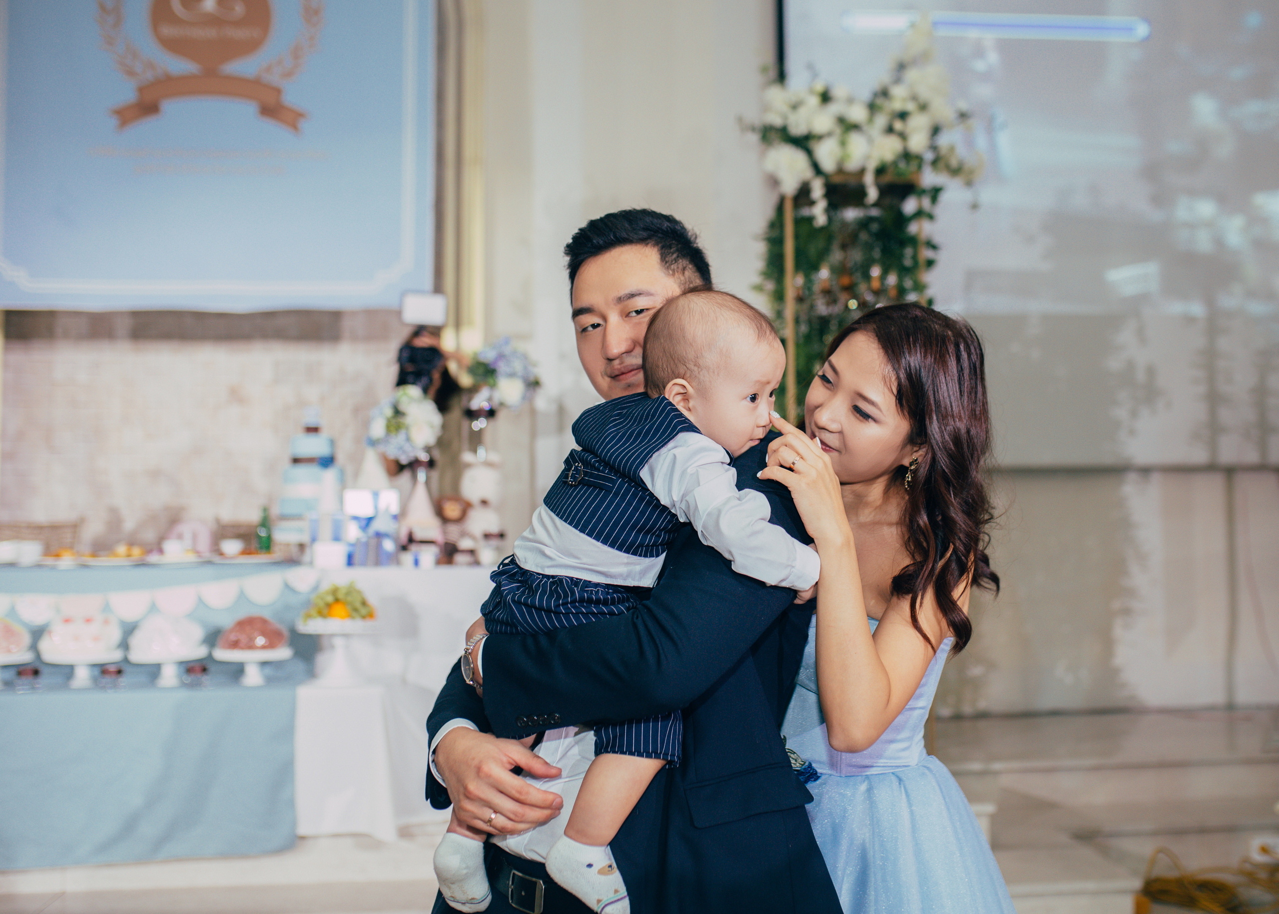 Christian — 1 year. Portrait photographer in South Korea Olga Lian