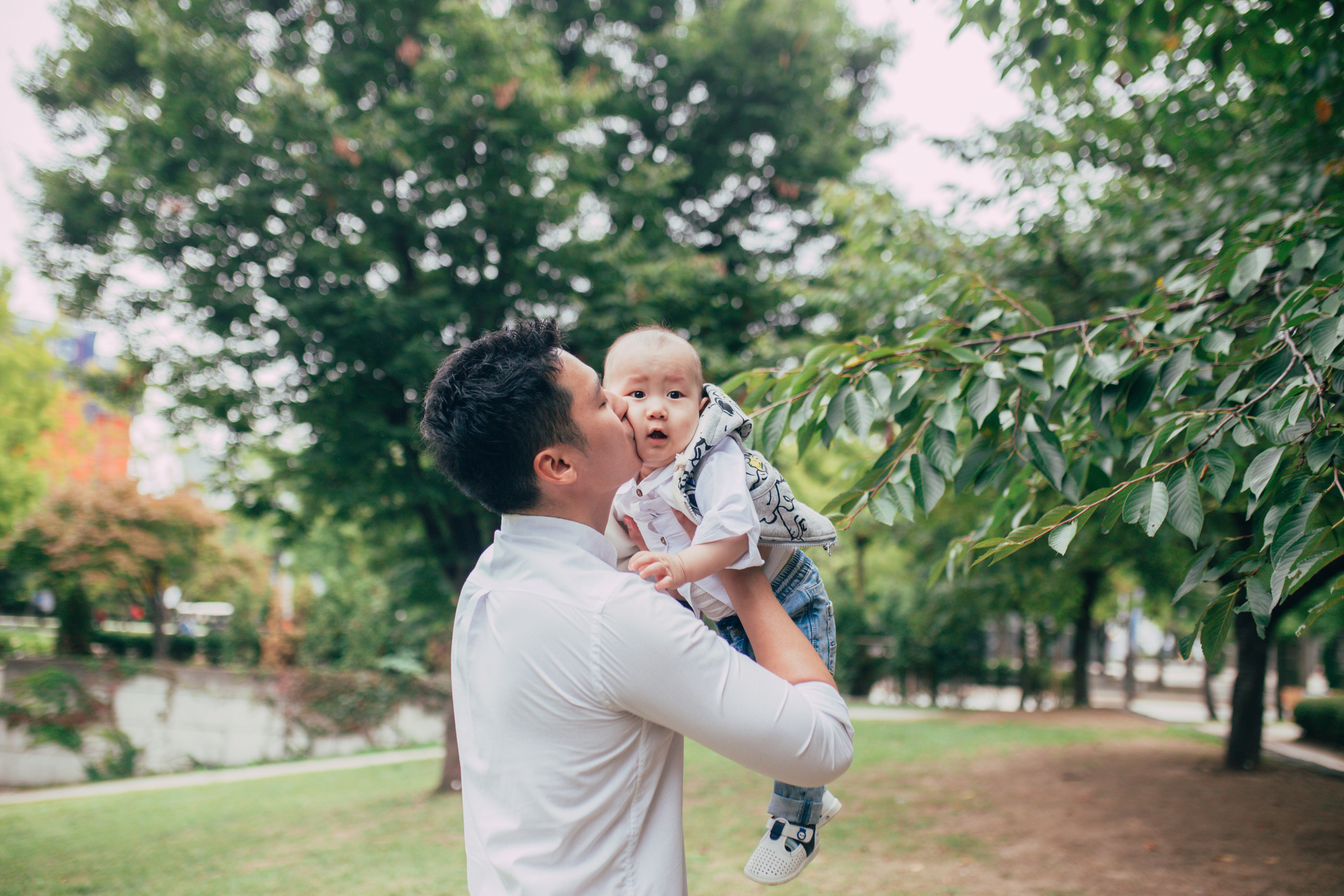 Christian — 1 year. Portrait photographer in South Korea Olga Lian