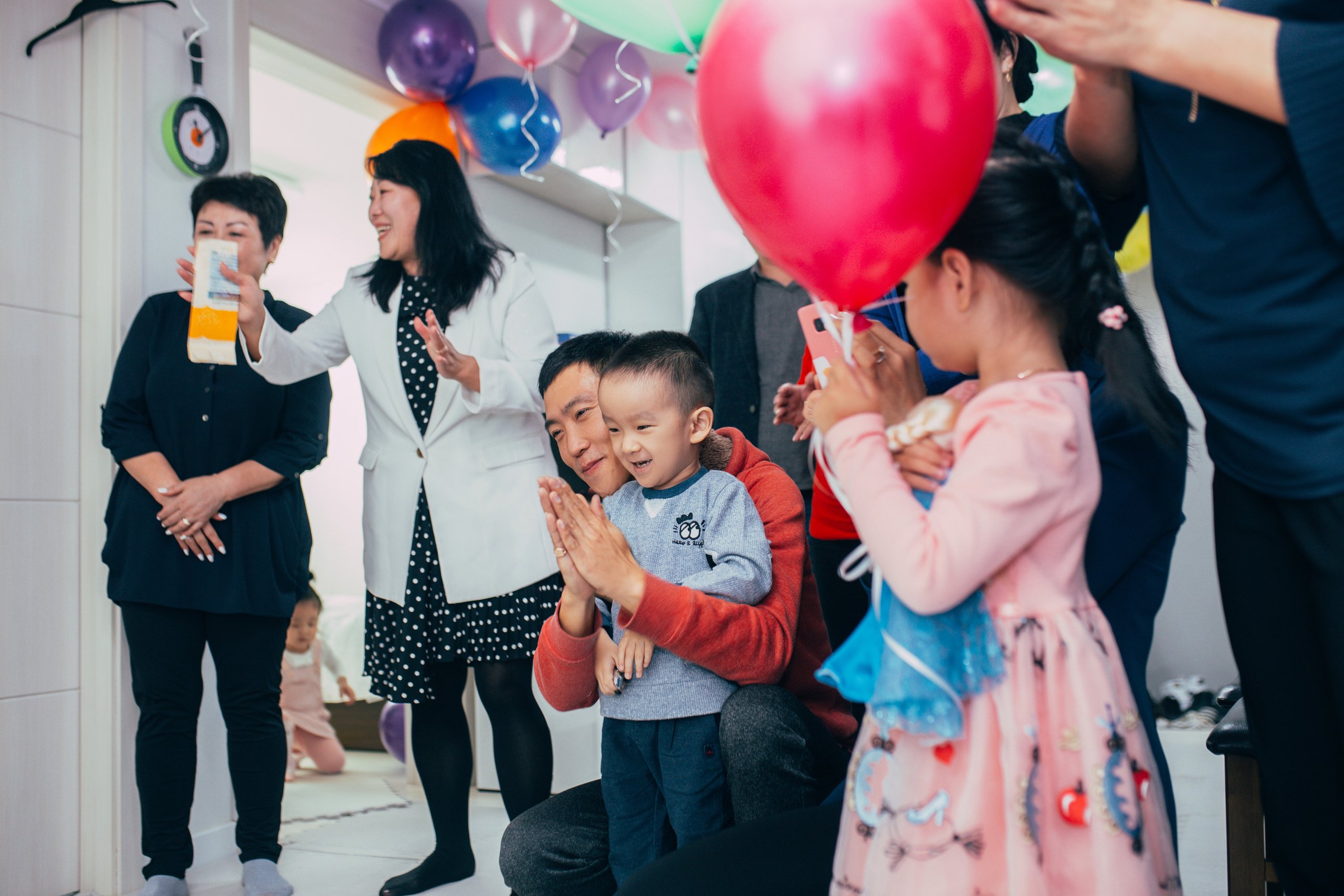 Christian — 1 year. Portrait photographer in South Korea Olga Lian