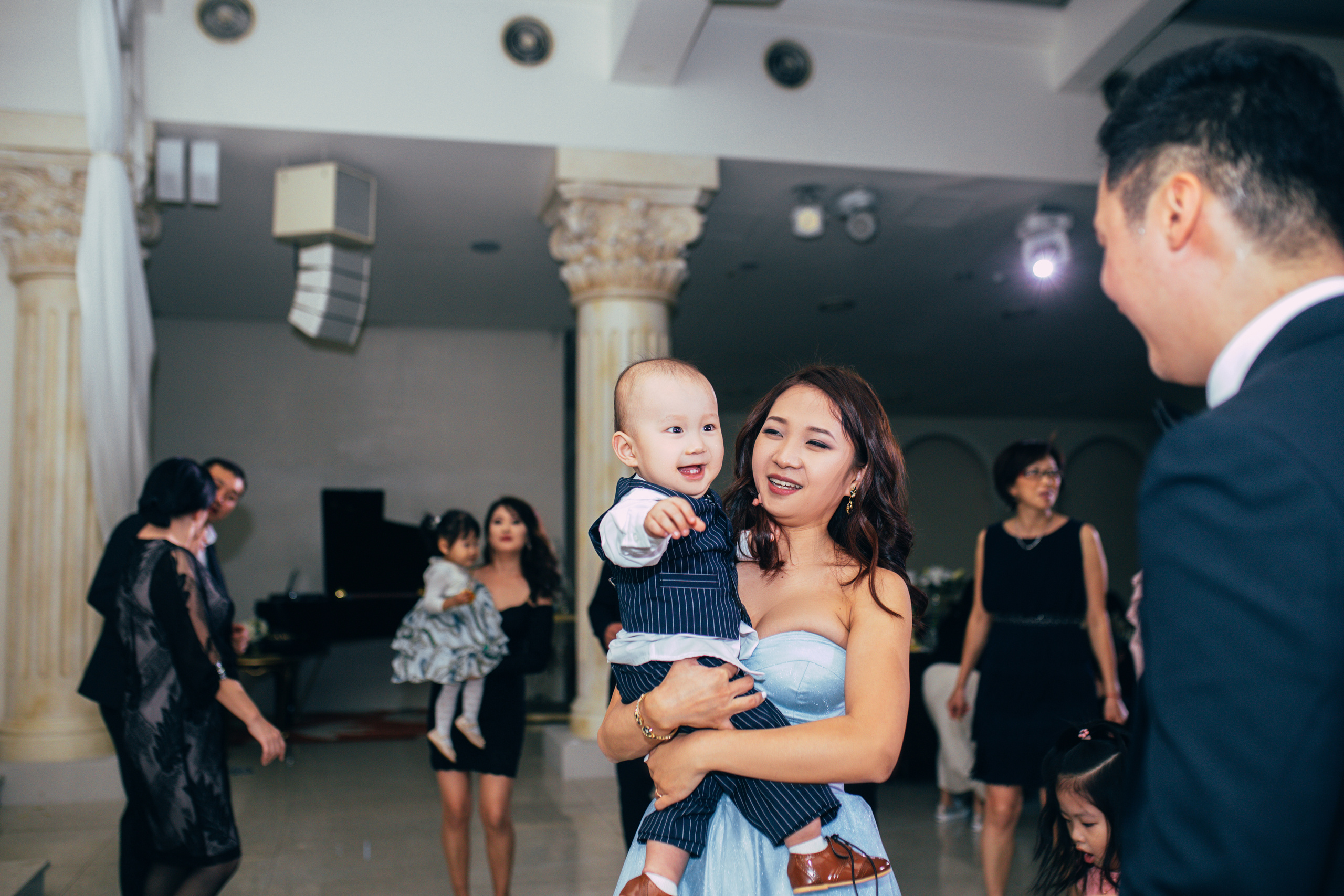 Christian — 1 year. Portrait photographer in South Korea Olga Lian