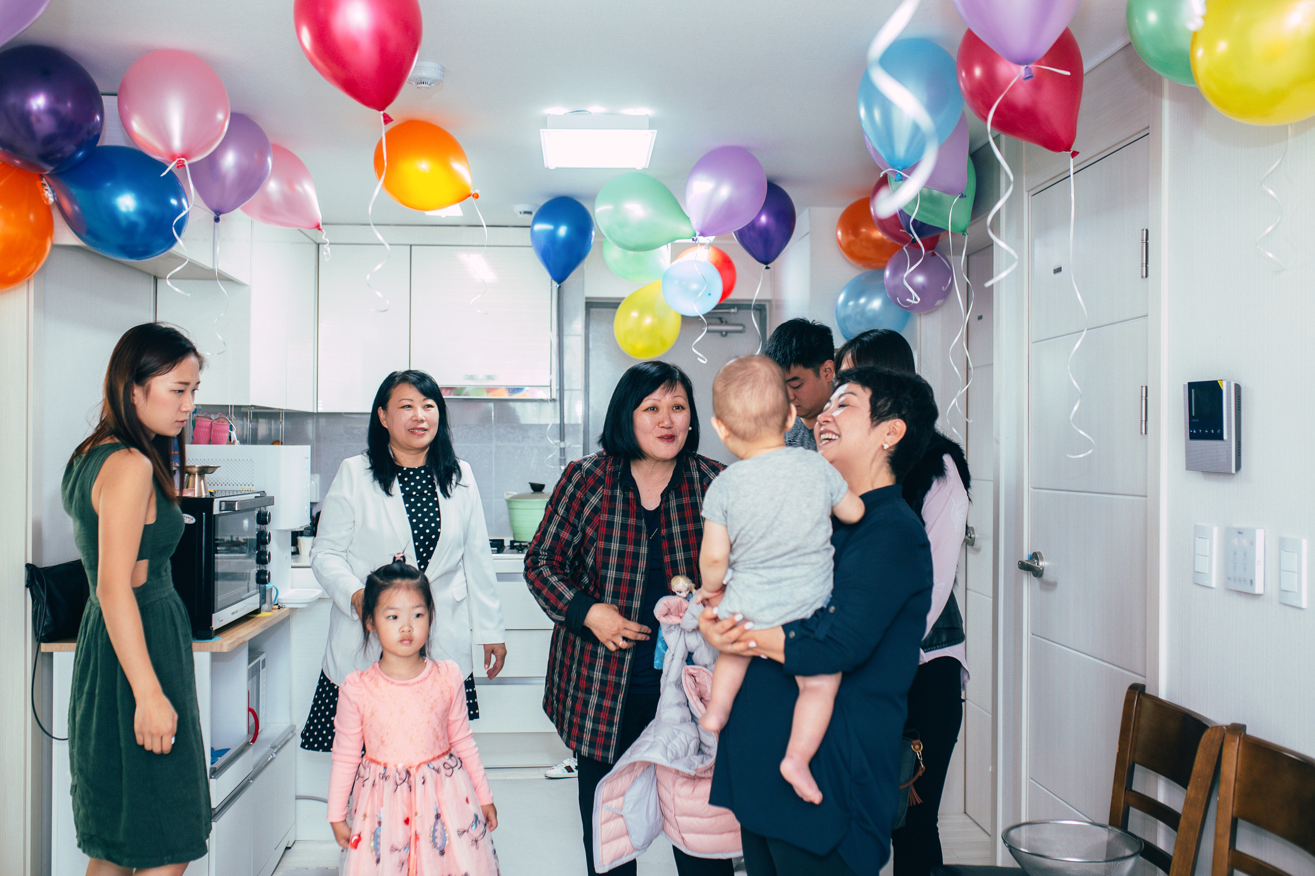 Christian — 1 year. Portrait photographer in South Korea Olga Lian
