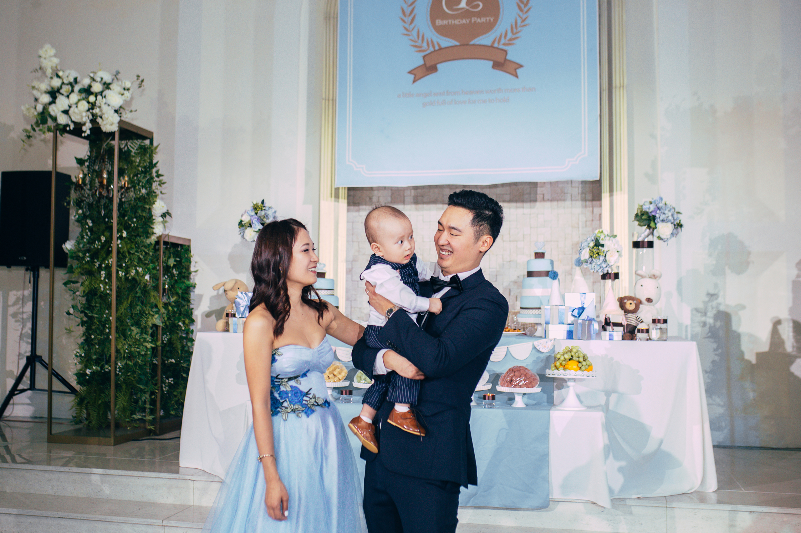 Christian — 1 year. Portrait photographer in South Korea Olga Lian