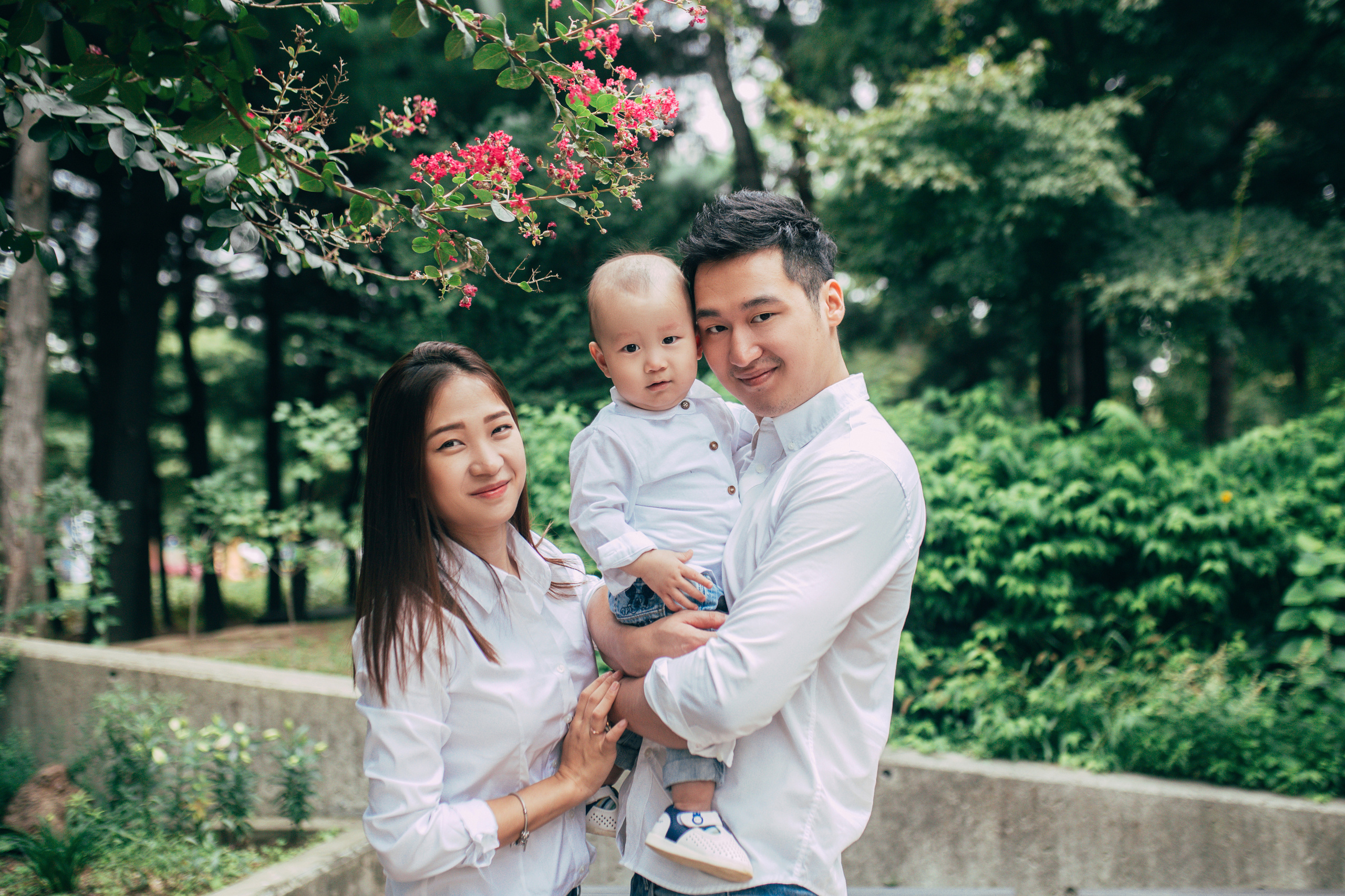 Christian — 1 year. Portrait photographer in South Korea Olga Lian