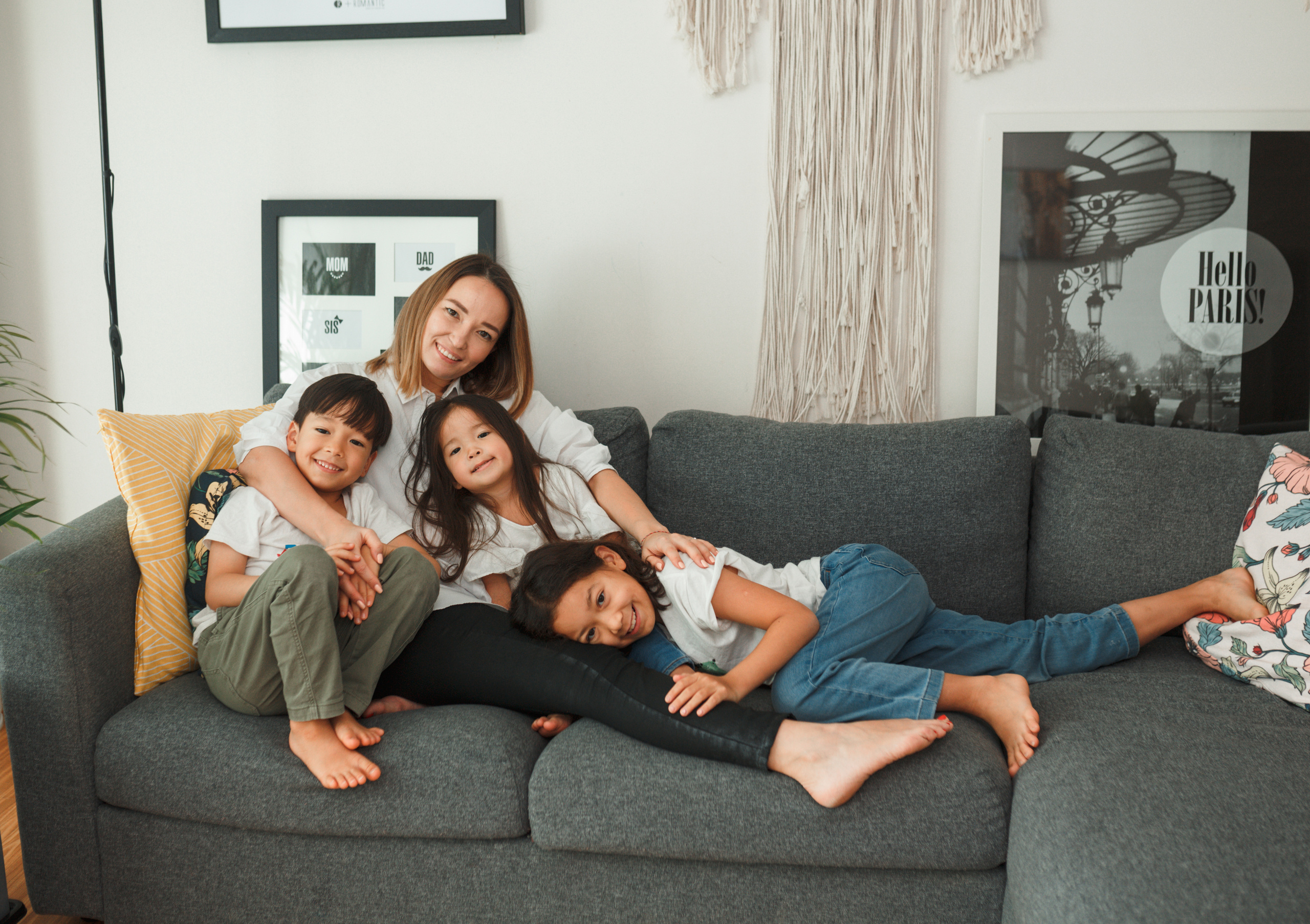 Song Family. Portrait photographer in South Korea Olga Lian
