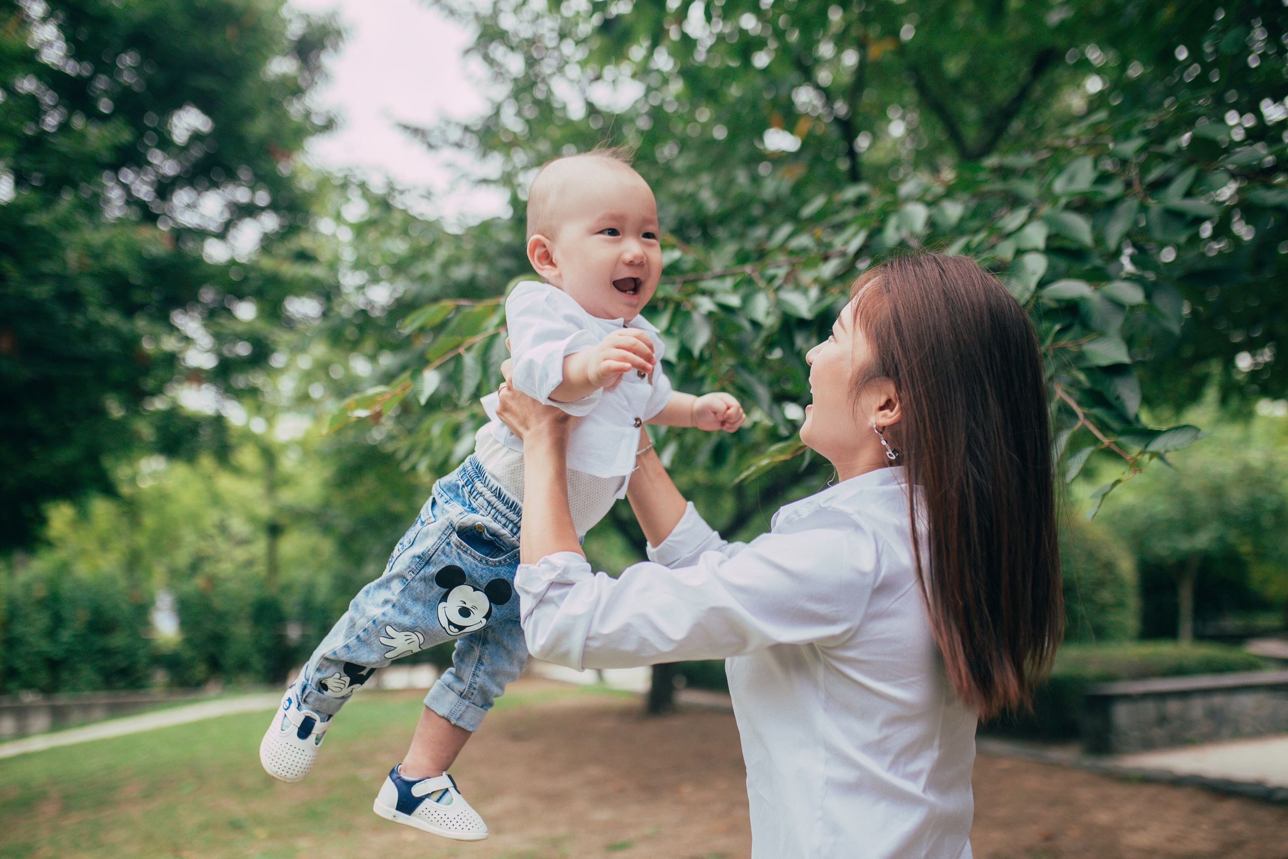 Christian — 1 year. Portrait photographer in South Korea Olga Lian