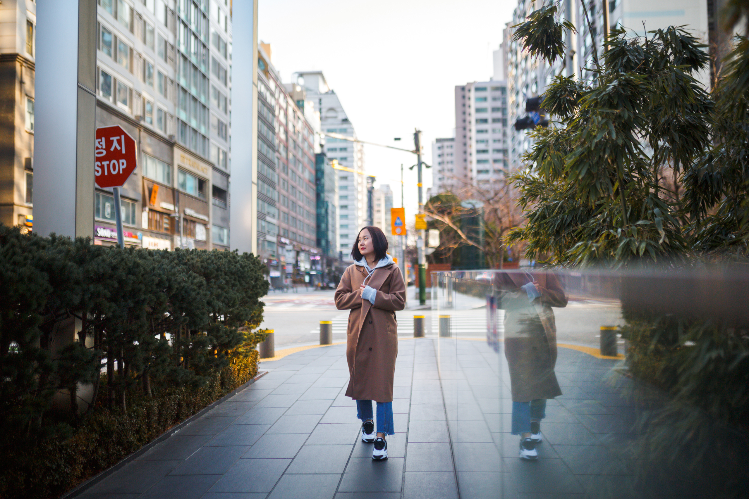 Valya. Evening Gangnam. Portrait photographer in South Korea Olga Lian