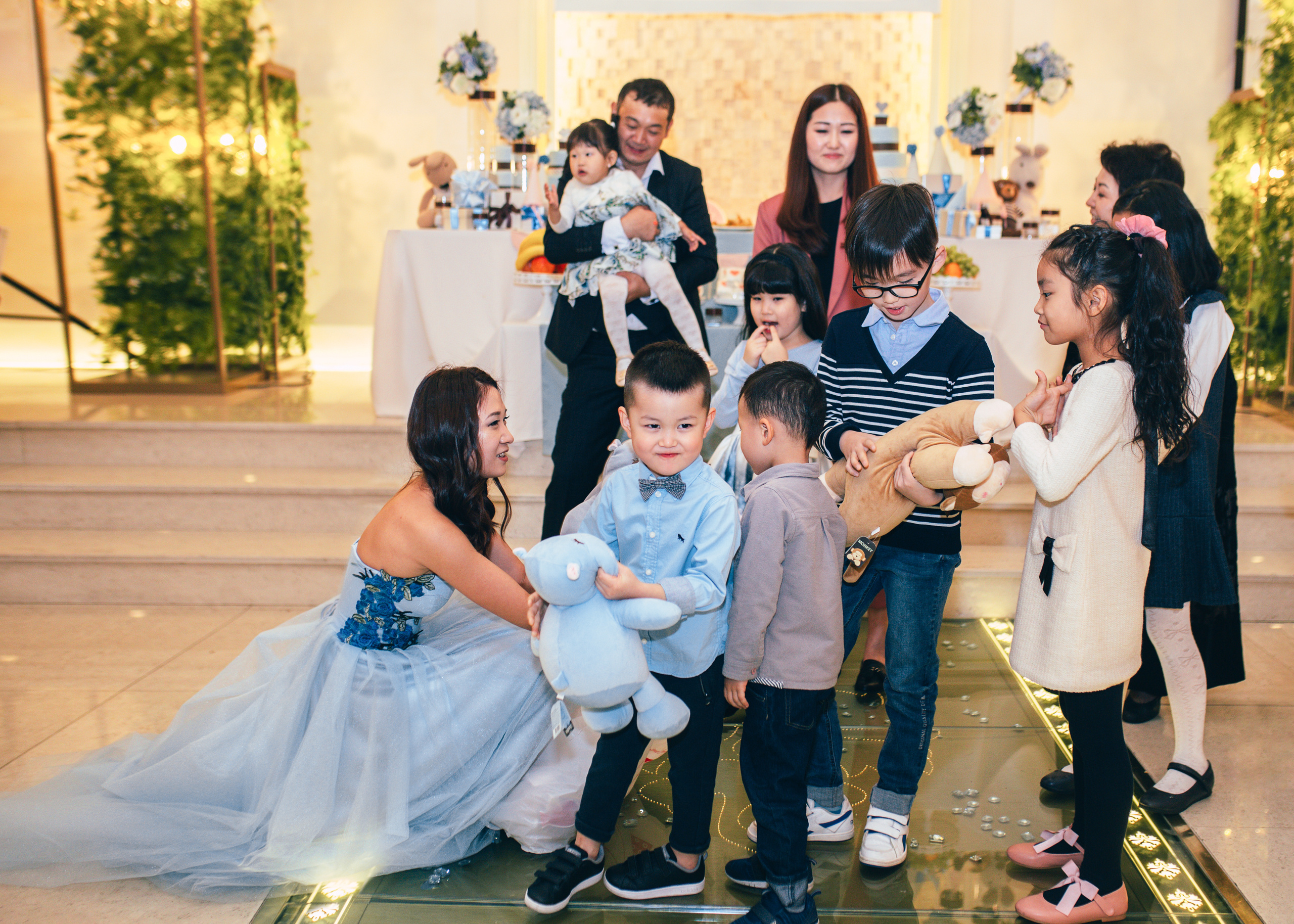 Christian — 1 year. Portrait photographer in South Korea Olga Lian