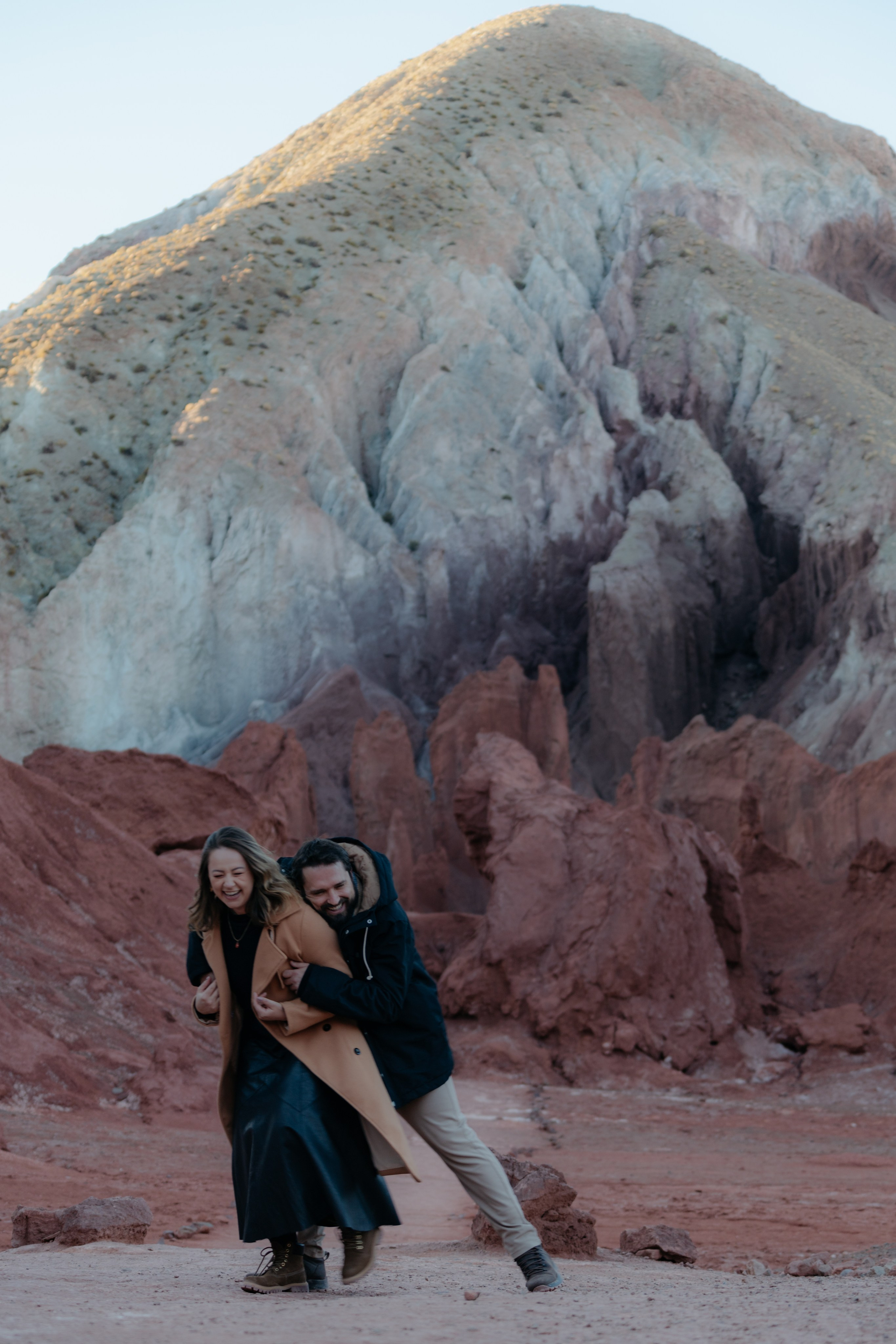 Vale do Arcoíris — Ensaio casual. Fotógrafo em San Pedro de Atacama