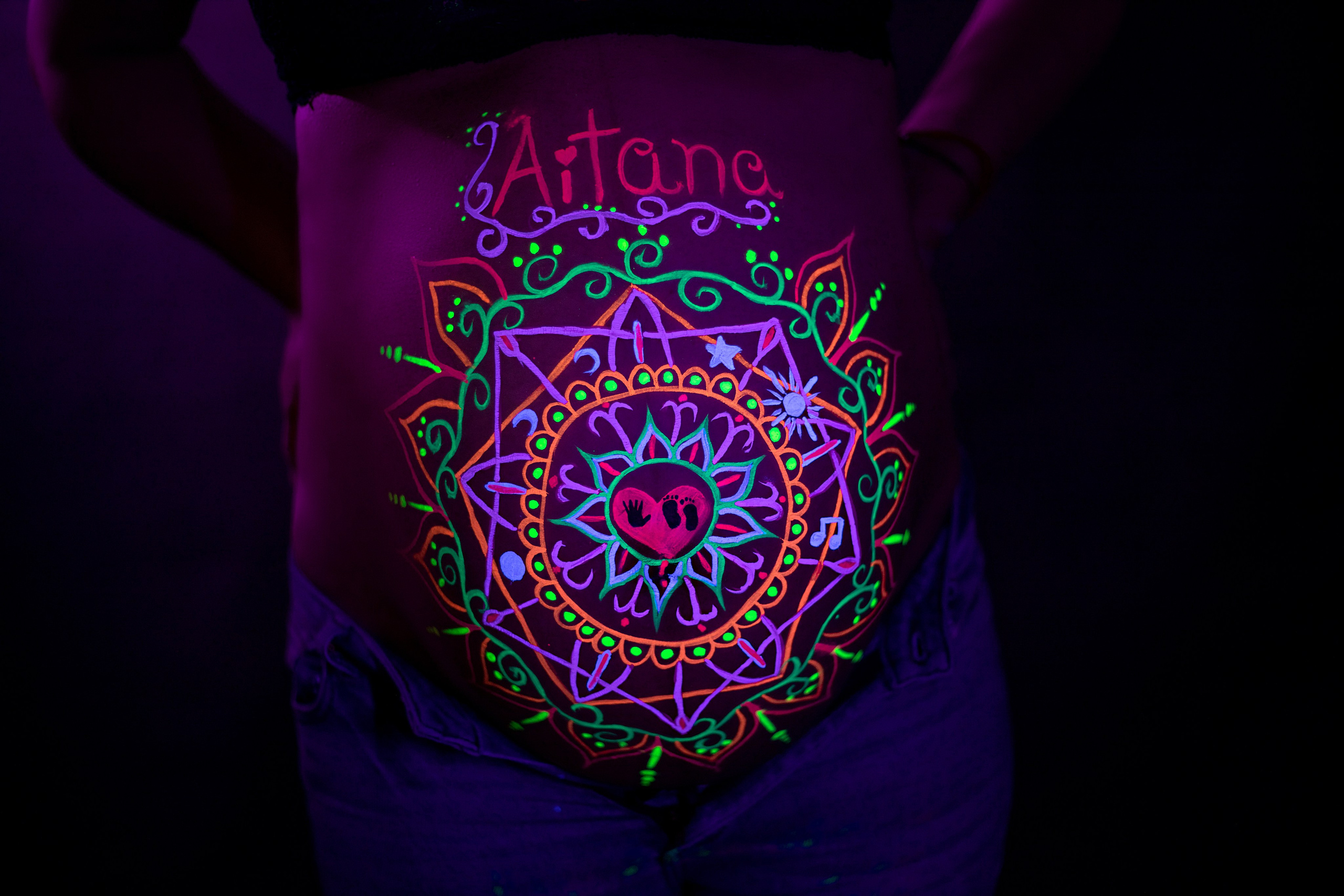 Sesion de embarazo mes por mes con bodyart. Dulce Maria. Виктория Кастельянос. Русскоязычный фотограф в Мексике