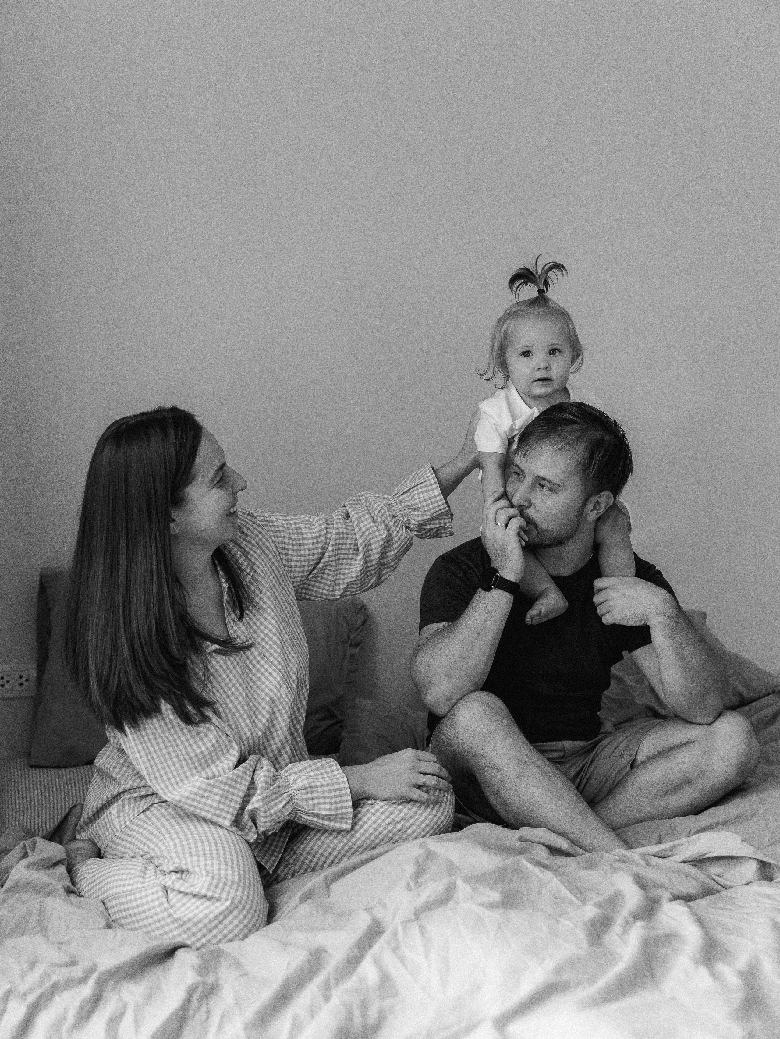 At home. Family and wedding photographer in Bangkok, Thailand