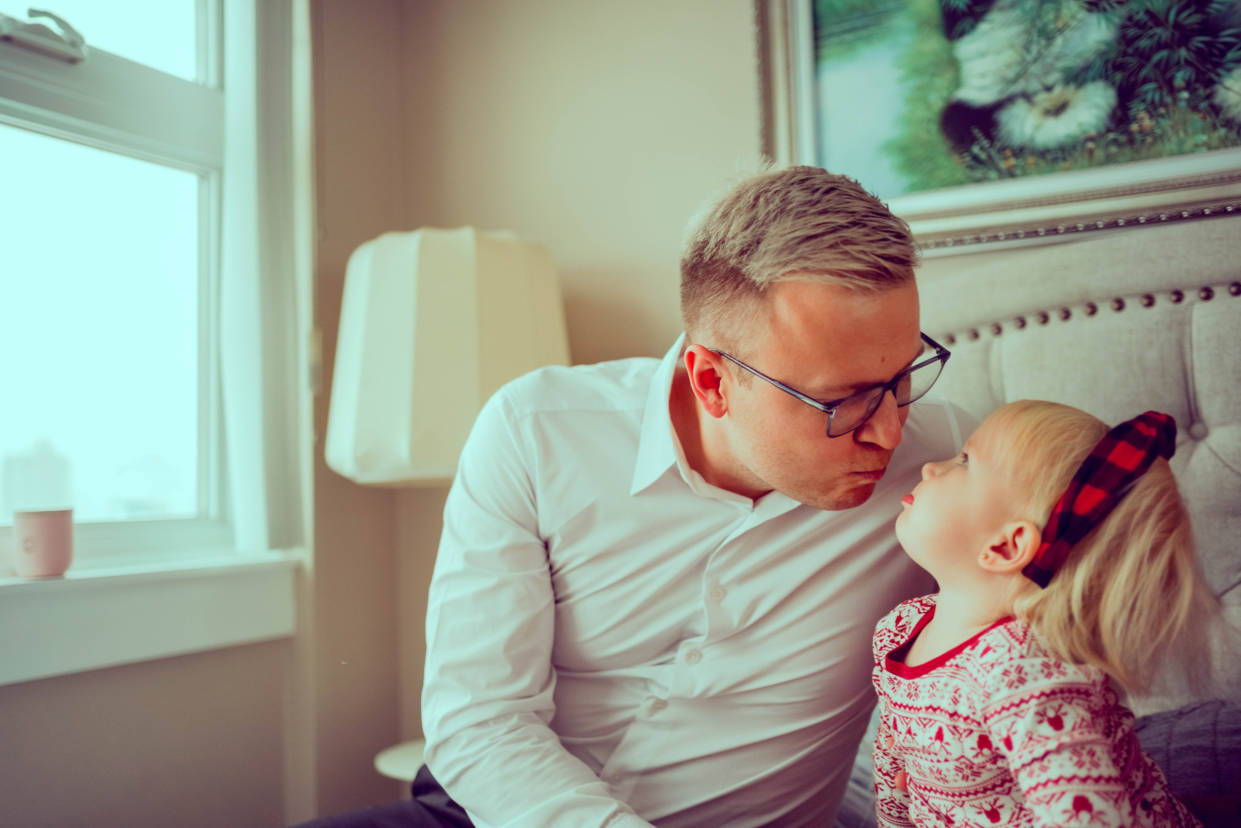 Happiness is in our home. Photographer Lana