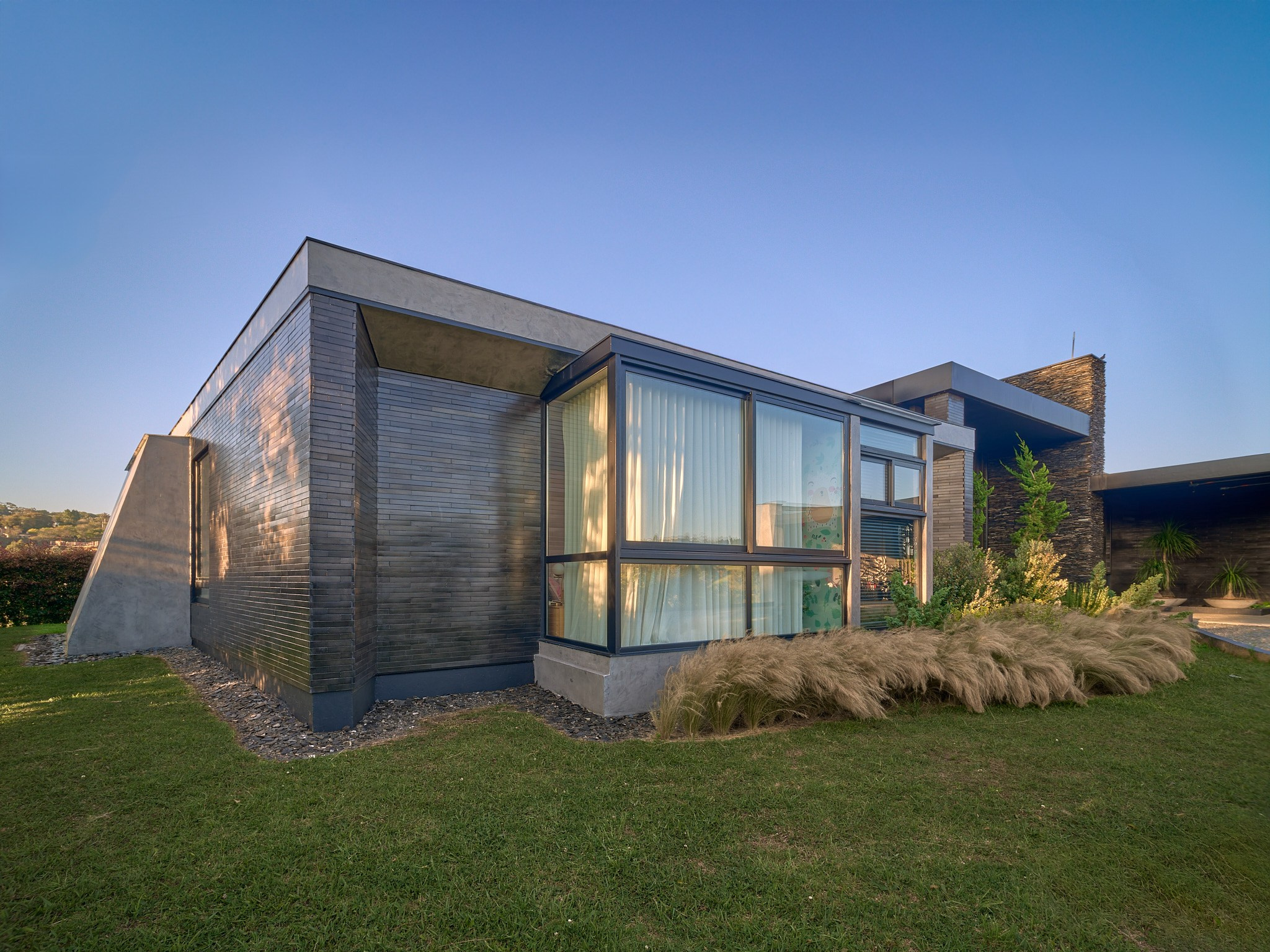 Fachada Casa DB de Vicaría Arquitectura