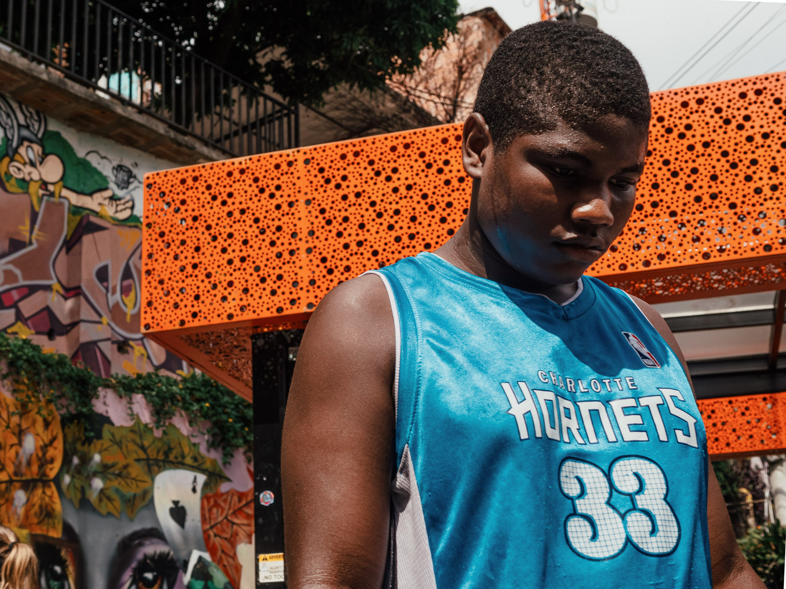 Comuna 13, Medellín, Colombia. Federico Borobio, fotografía callejera y documental.