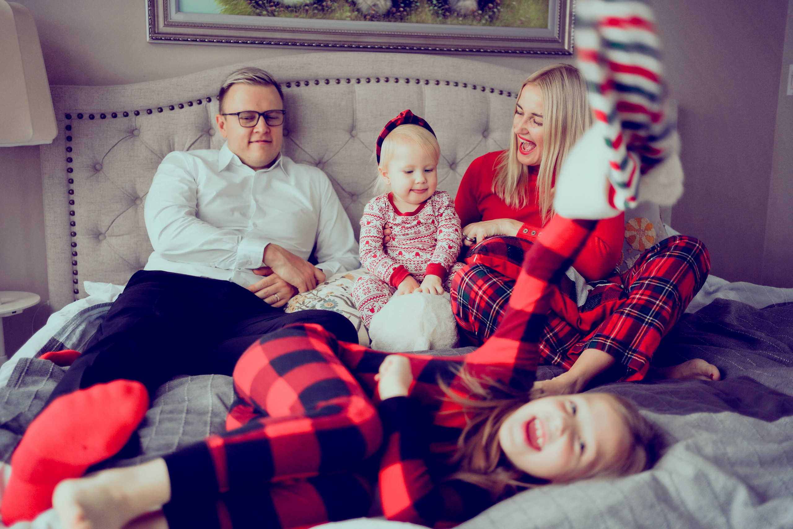 Happiness is in our home. Photographer Lana