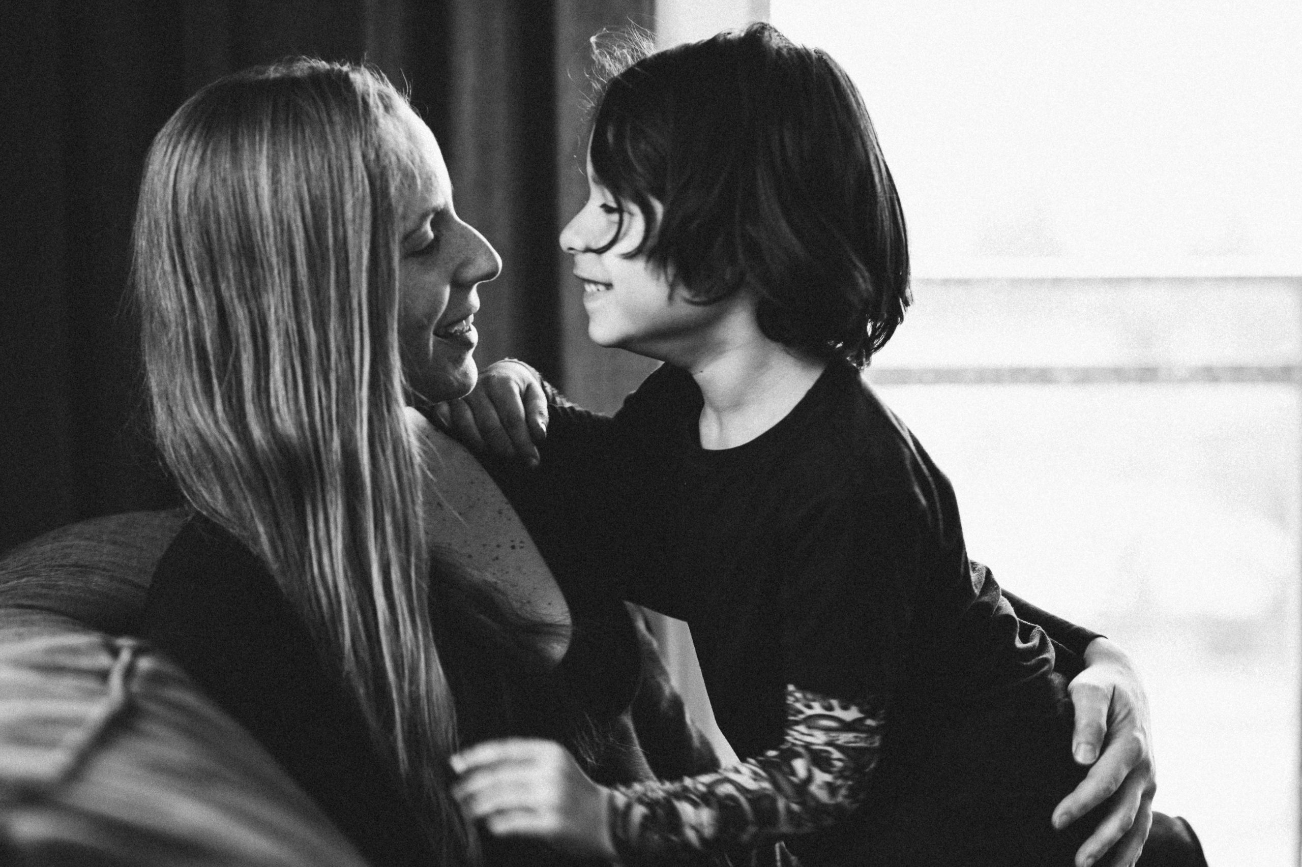 Marianne and her son Tumuli. Maria Elaeva Photography | Burnaby Portrait Photographer