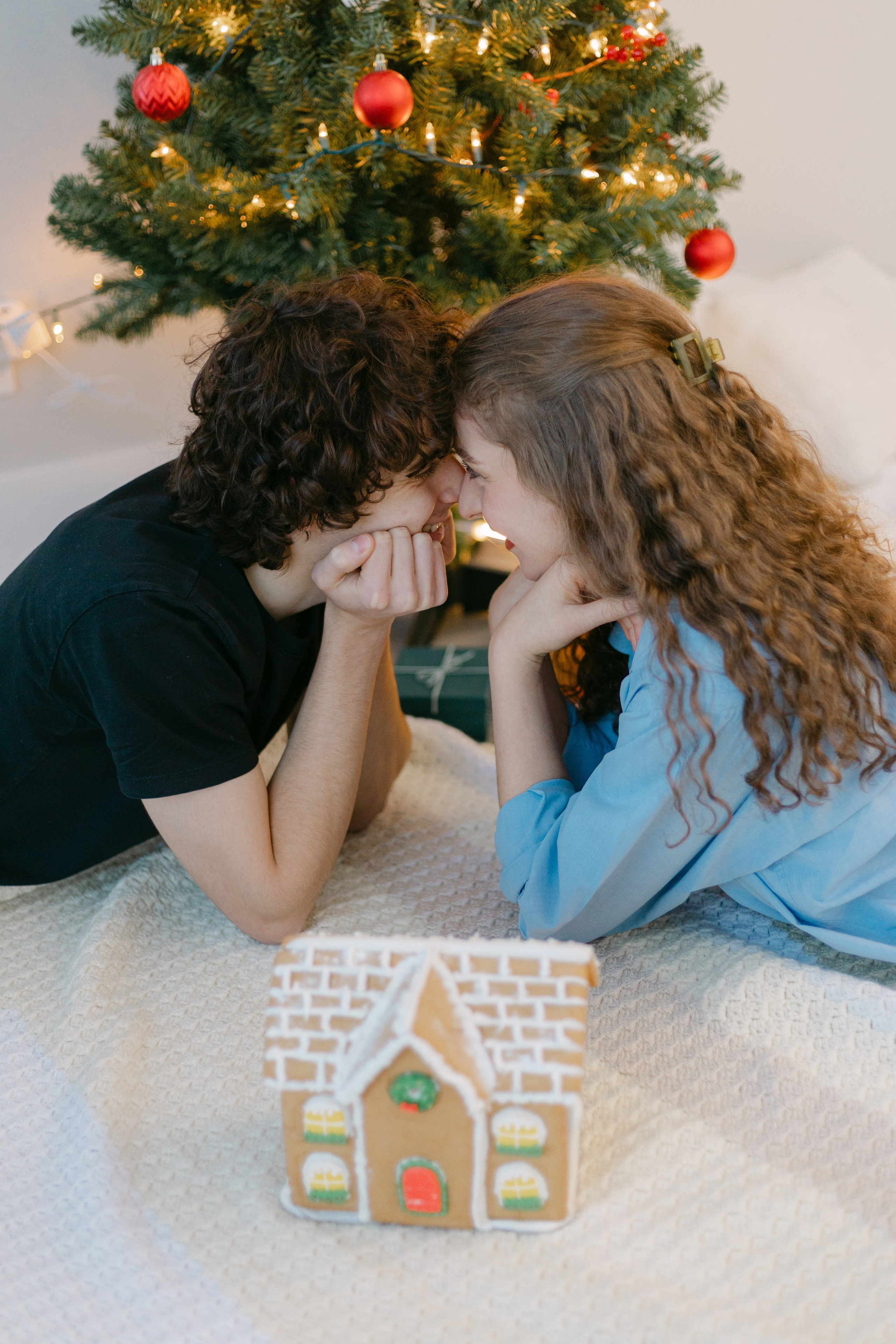 Christmas magic together. Photographer Elvira Hryshchenko
