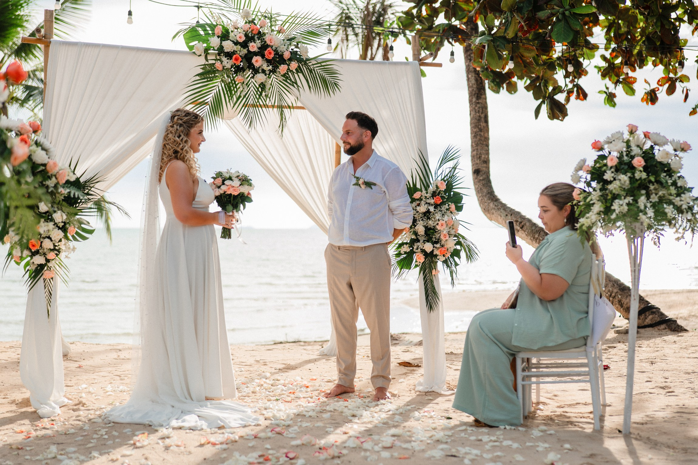 Oceanfront Wedding Ceremony