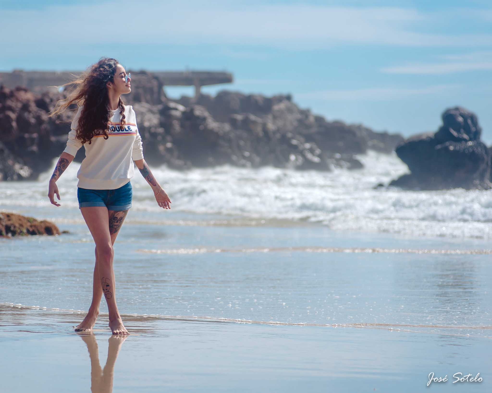 Sesion Portafolio Karen Jazmin. Baja California, Mexico. Marzo 2018. José Sotelo. Fashion and portrait photographer