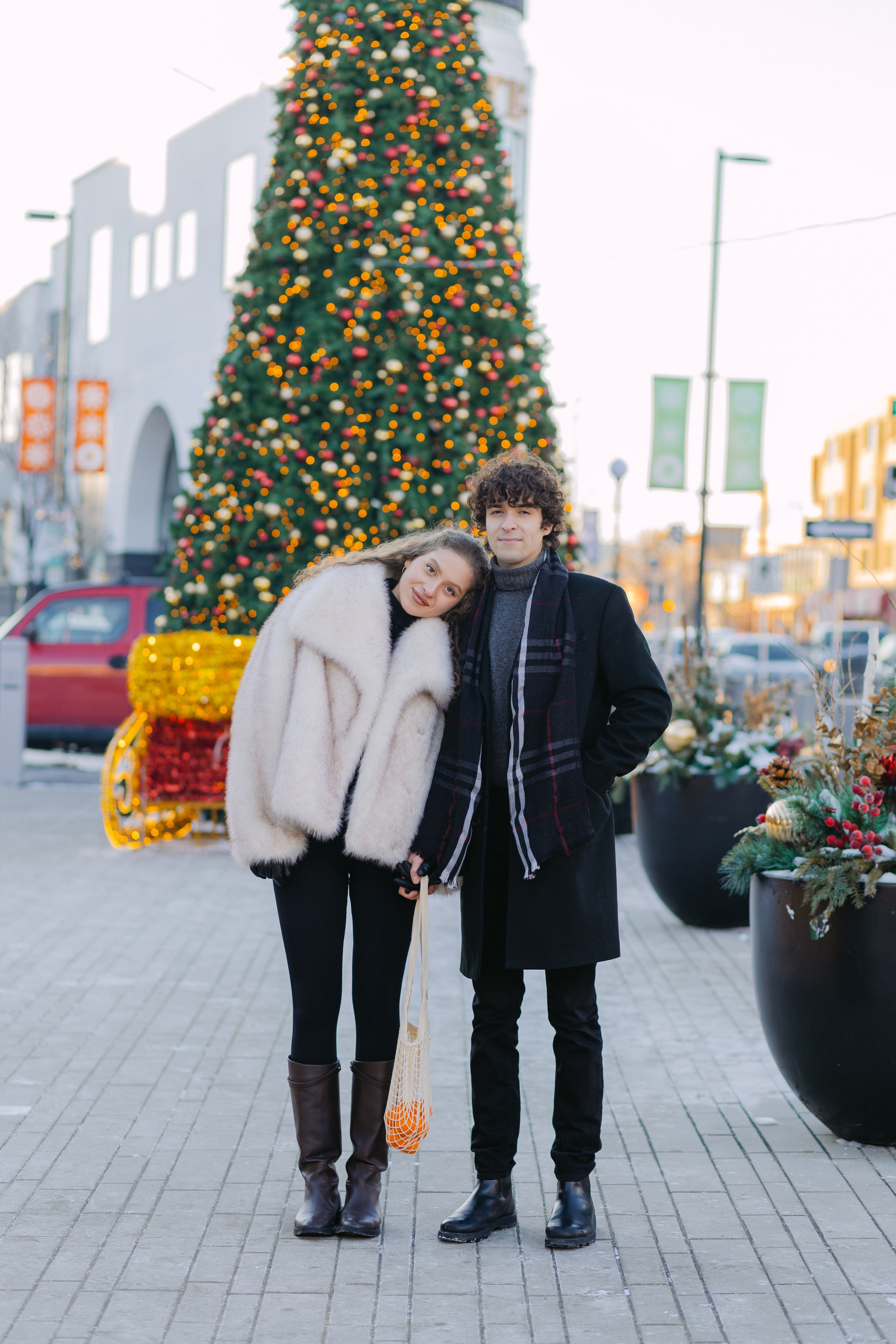 Christmas magic together. Photographer Elvira Hryshchenko